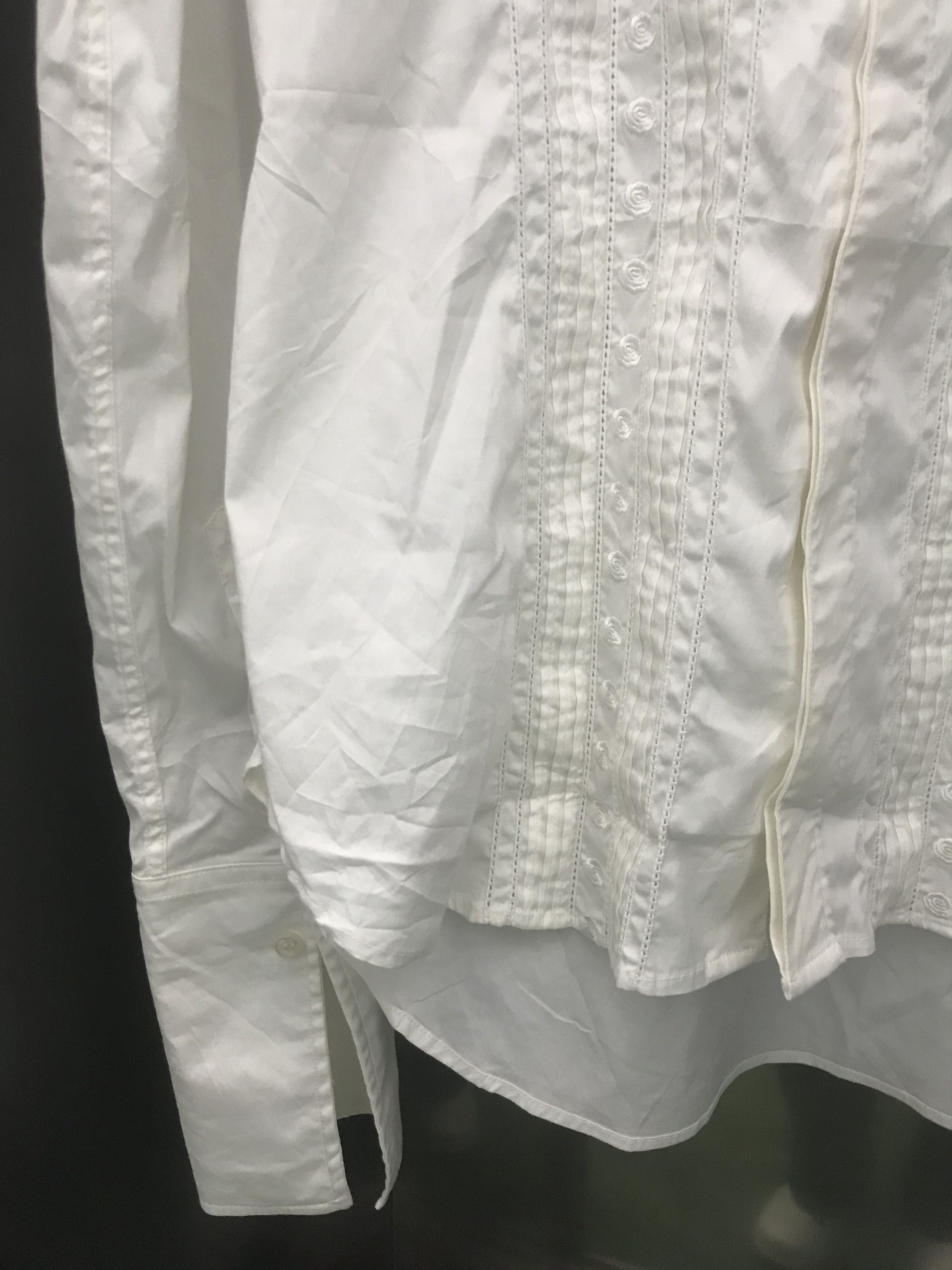 Wales Bonner Wales Bonner - Santiago Guayabera Poplin Shirt Size US S / EU 44-46 / 1 - 8 Thumbnail