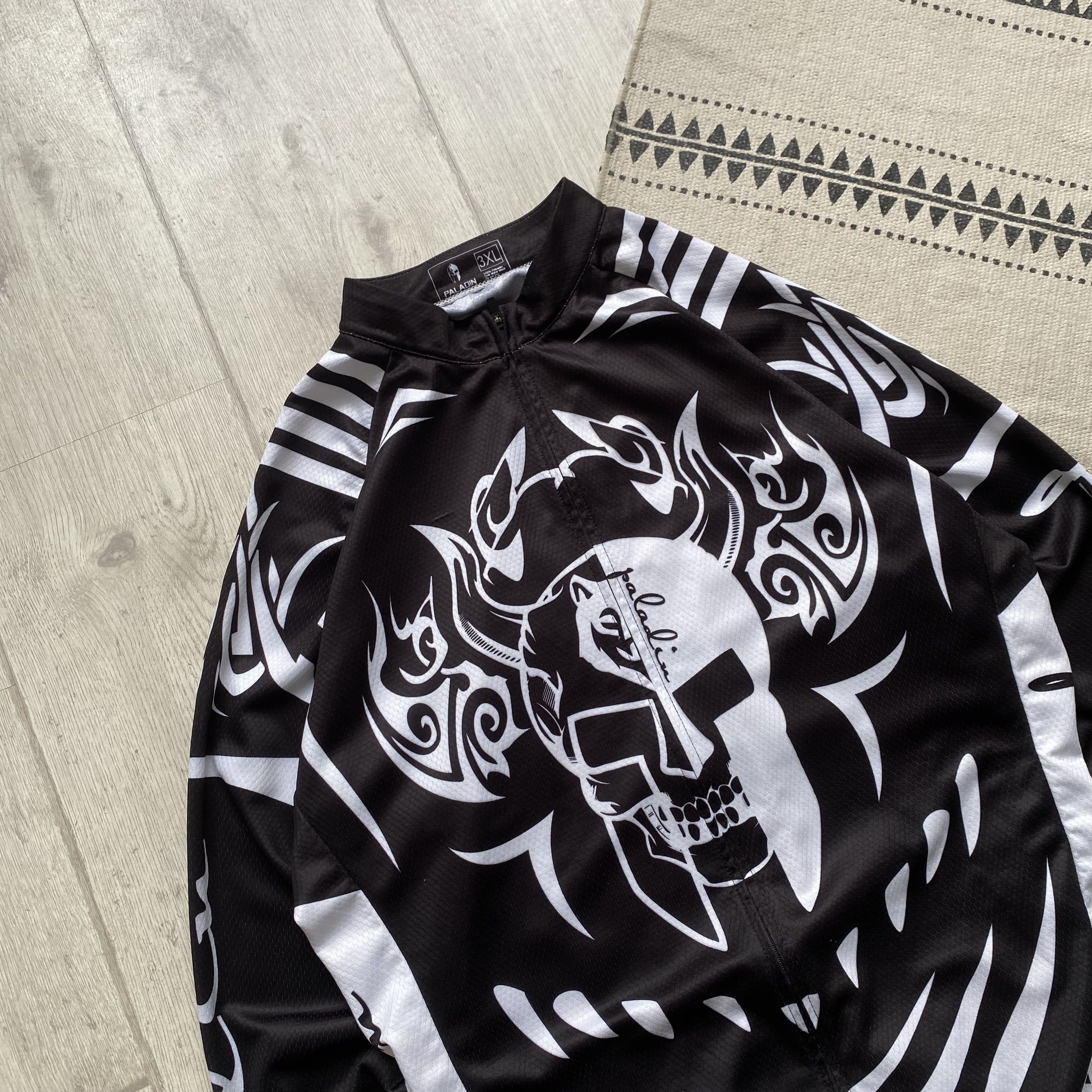 Bicycle 🚲 Vintage Crazy Cycle jersey Racing longsleeve PALADION Size US XL / EU 56 / 4 - 2 Thumbnail