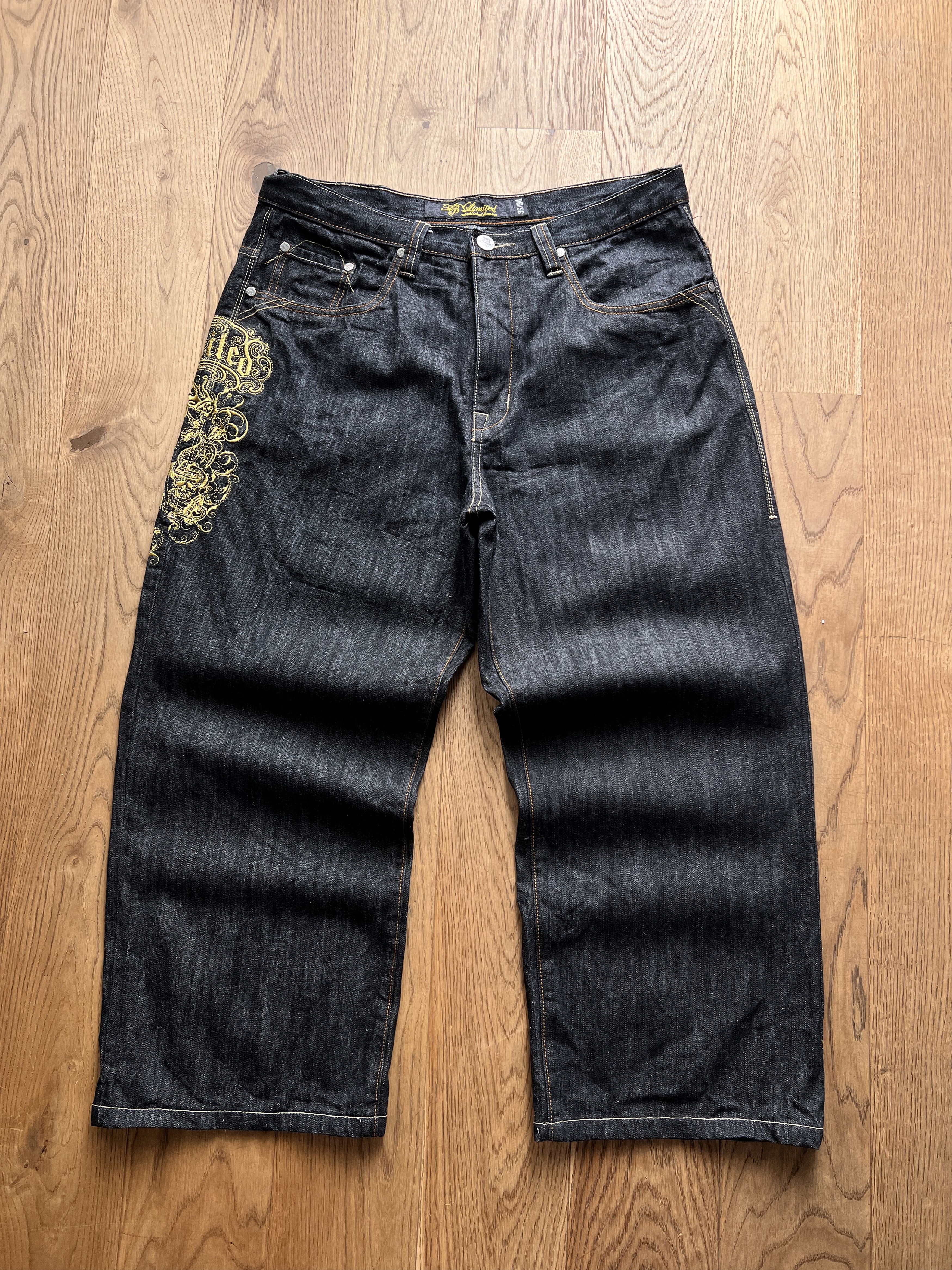 Japanese Brand JNCO Style Rave Baggy Denim Jeans y2k sk8 | Grailed