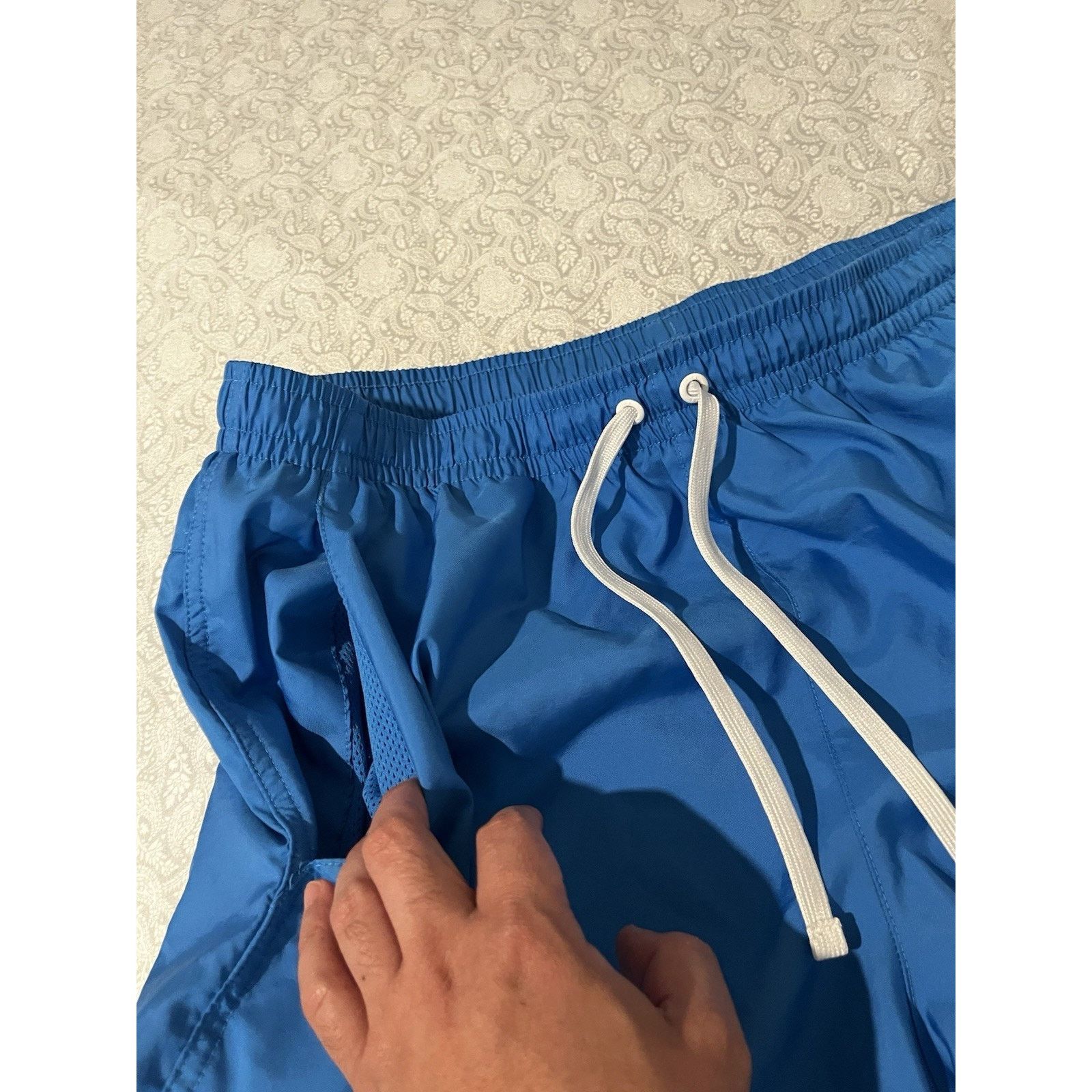 Nike Nike Swim Trunks Men’s XL Blue Mesh Lined Athletic Size US 38 / EU 54 - 8 Thumbnail