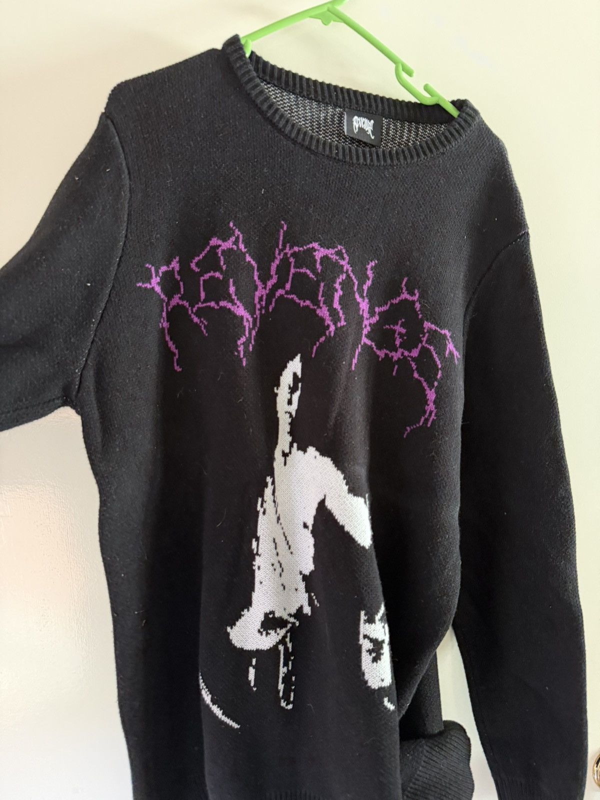 Revenge Revenge David & Goliath Knitted Sweater size M Size US M / EU 48-50 / 2 - 5 Thumbnail