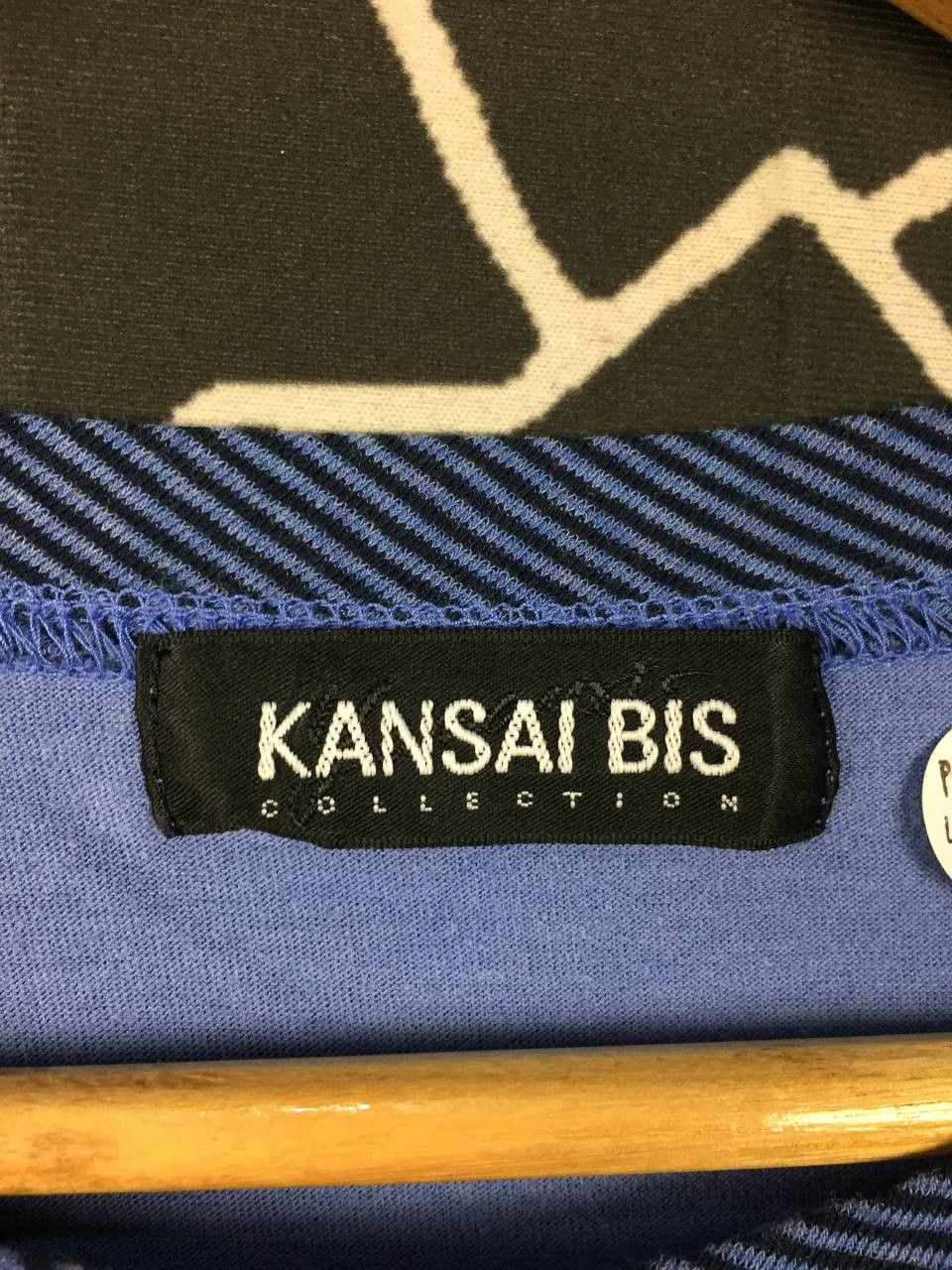 Kansai Yamamoto Kansai Bis by Kansai Yamamoto Striped Floral Embroidery Top Size M / US 6-8 / IT 42-44 - 7 Thumbnail