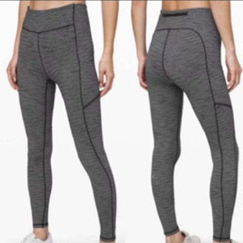Lululemon Lululemon Speed Up Tight 28" Luxtreme Variegated Knit 6 Size 28" / US 6 / IT 42 - 1 Thumbnail