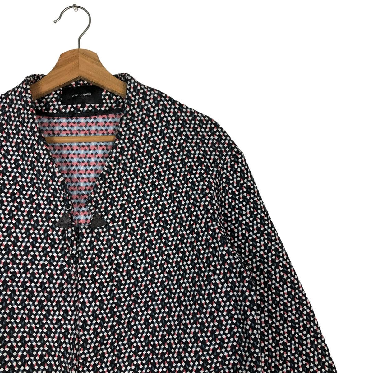 Vintage 🔥Vtg Quilted Button Jacket Goyard Design Cop Copine Portuga Size US M / EU 48-50 / 2 - 6 Thumbnail