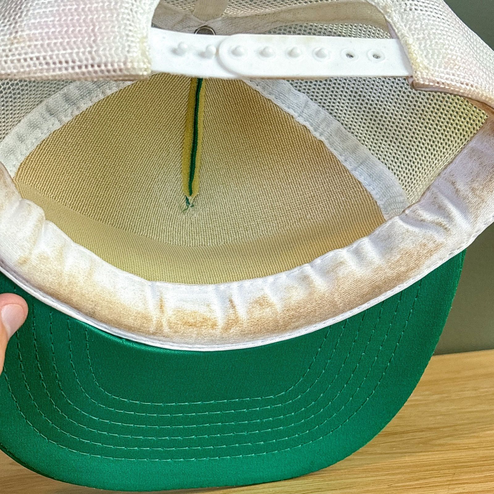 Other Vintage Johnson-Bigler Co Masonry Green SnapBack Hat Size ONE SIZE - 10 Thumbnail