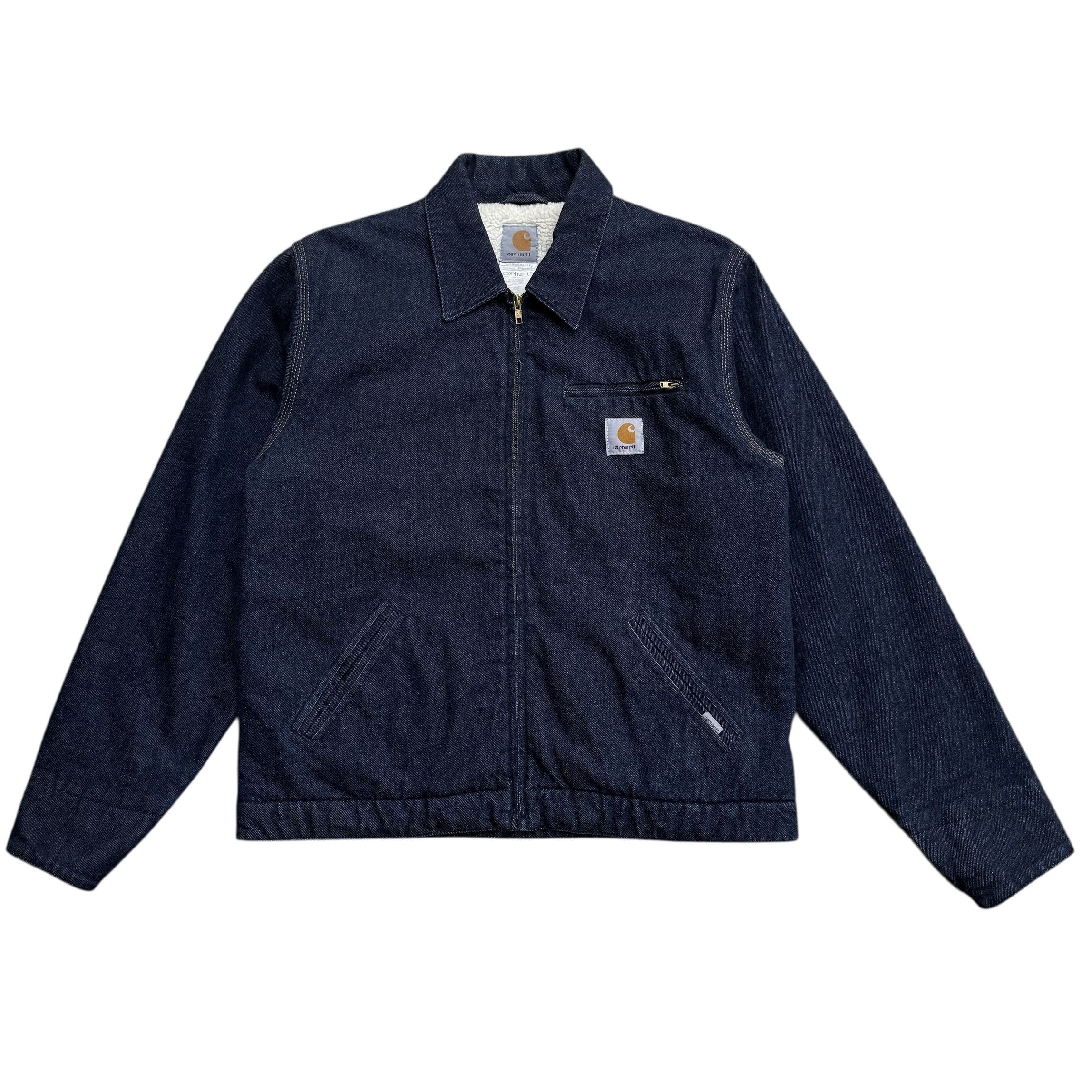 Carhartt 90's Carhartt Detroit Denim Jacket Size US L / EU 52-54 / 3 - 2 Thumbnail