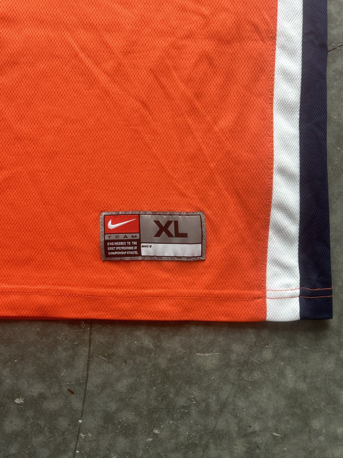 Nike × Vintage Vintage Y2K Nike UVA Basketball Jersey #44 Size US XL / EU 56 / 4 - 3 Thumbnail