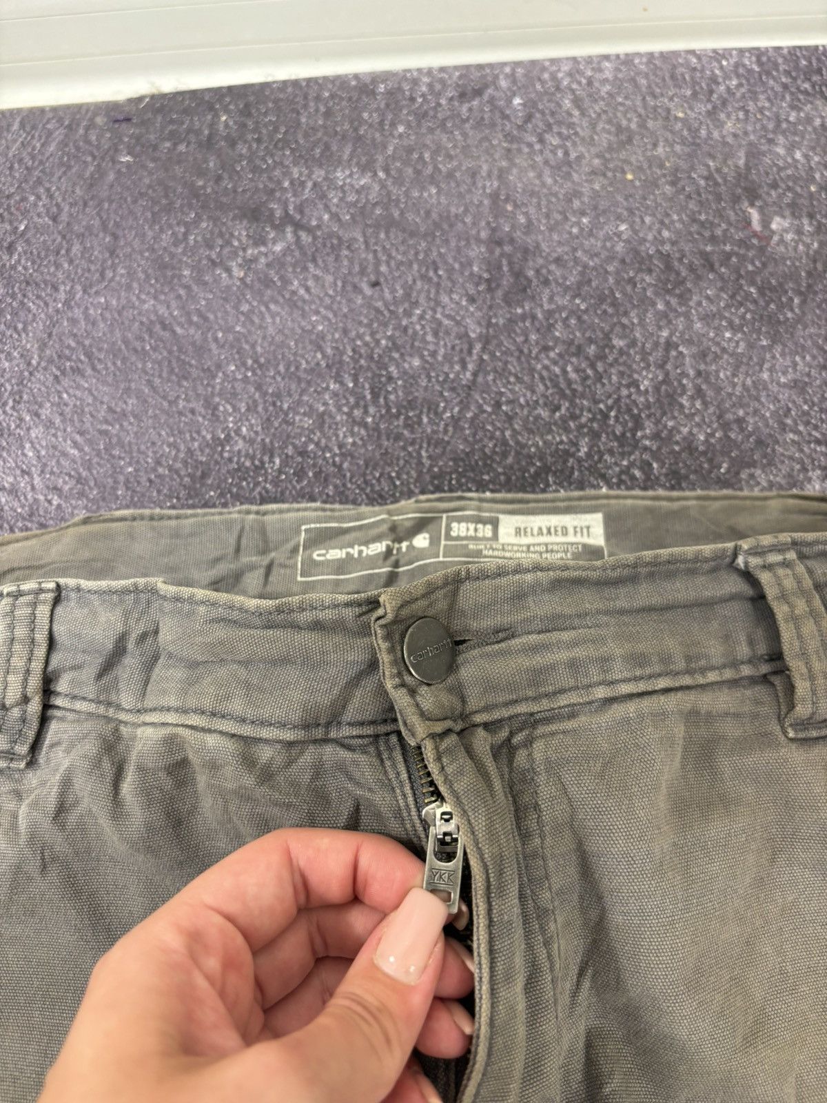 Carhartt Vintage Carhartt Y2K Distressed USA Work Hype Pants Jeans Size US 38 / EU 54 - 15 Thumbnail