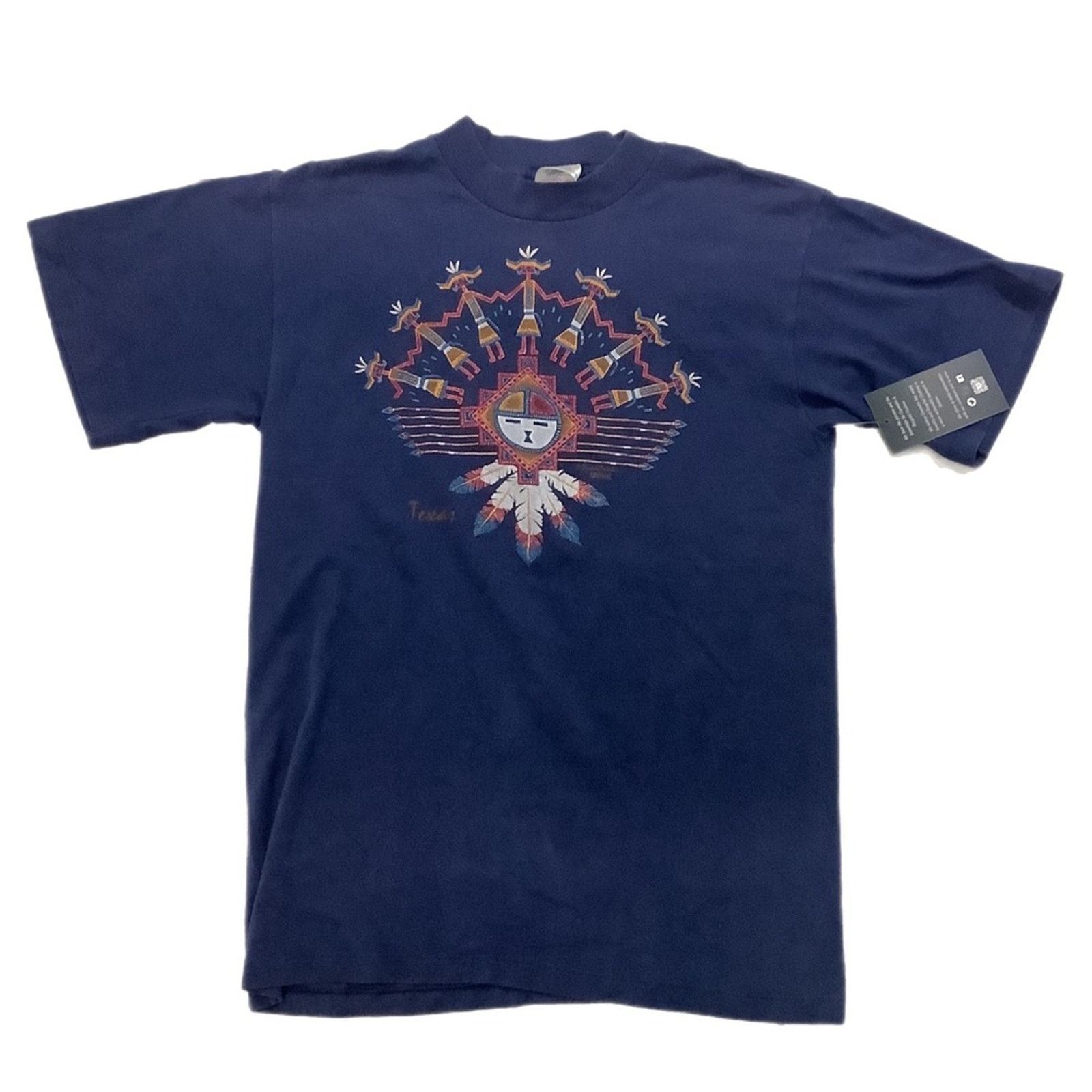 Vintage Vtg Texas Dream Catcher T-shirt Size US M / EU 48-50 / 2 - 1 Thumbnail