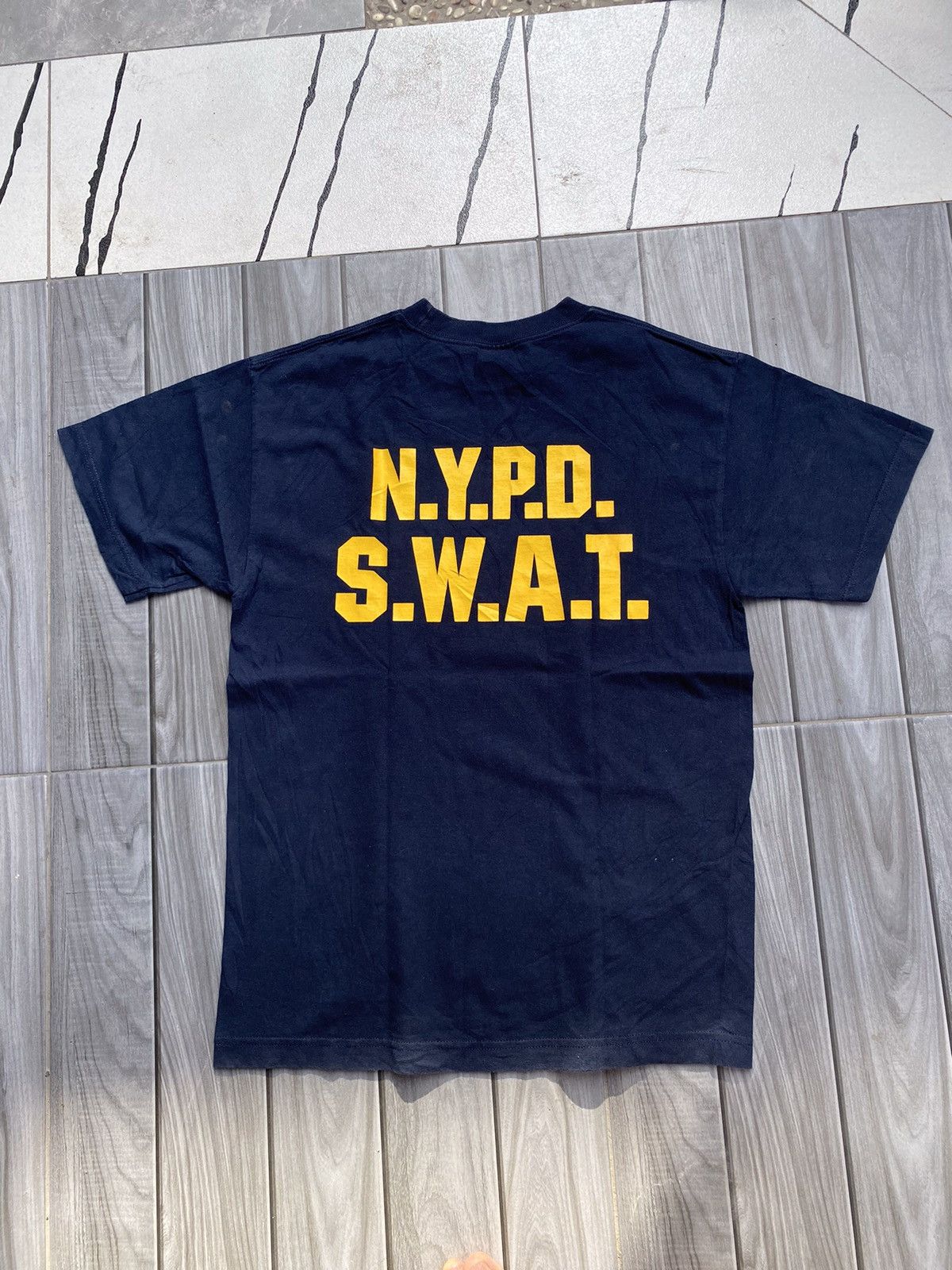 Alstyle × Vintage Vintage NYPD Newyork Police Department Swat Tee Size US M / EU 48-50 / 2 - 4 Thumbnail