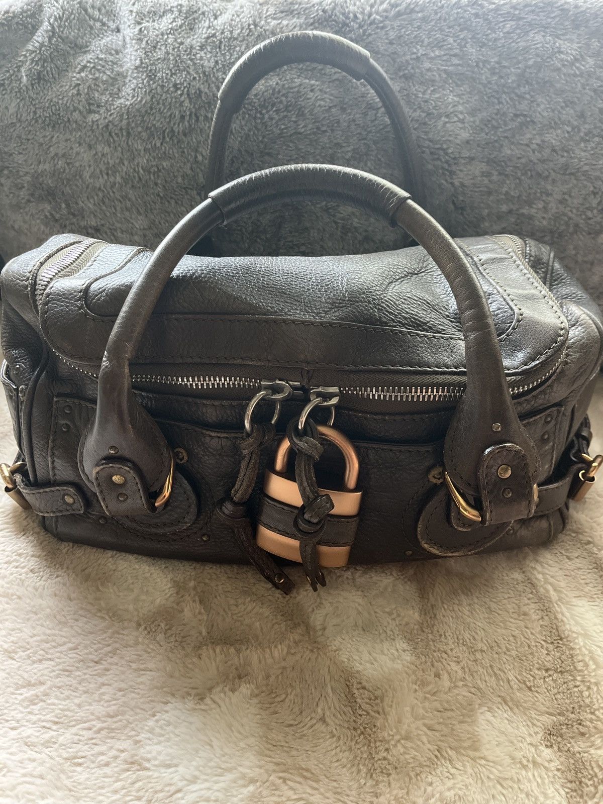 Chloe Vintage Dark Army Green Chloe Paddington Size ONE SIZE - 1 Thumbnail