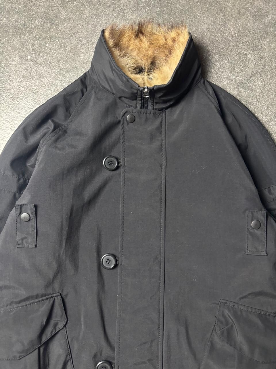 PPFM 2000s PPFM Detachable Fur Jacket Size US L / EU 52-54 / 3 - 4 Thumbnail