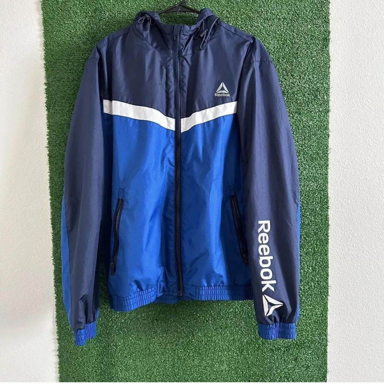 Reebok × Vintage Reebok windbreaker vintage jacket (Warm Inside) Size US L / EU 52-54 / 3 - 1 Thumbnail