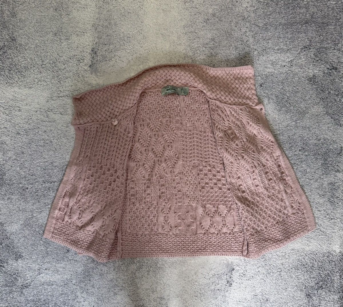Aran Crafts Aran Crafts Women Merino Wool Cardigan Sweater Ireland Knit Size L / US 10 / IT 46 - 12 Thumbnail