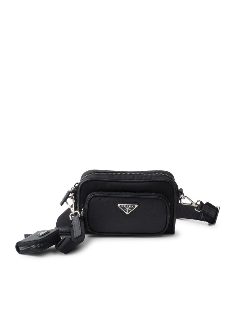 Prada RE-NYLON AND SAFFIANO SHOULDER BAG Size ONE SIZE - 1 Thumbnail