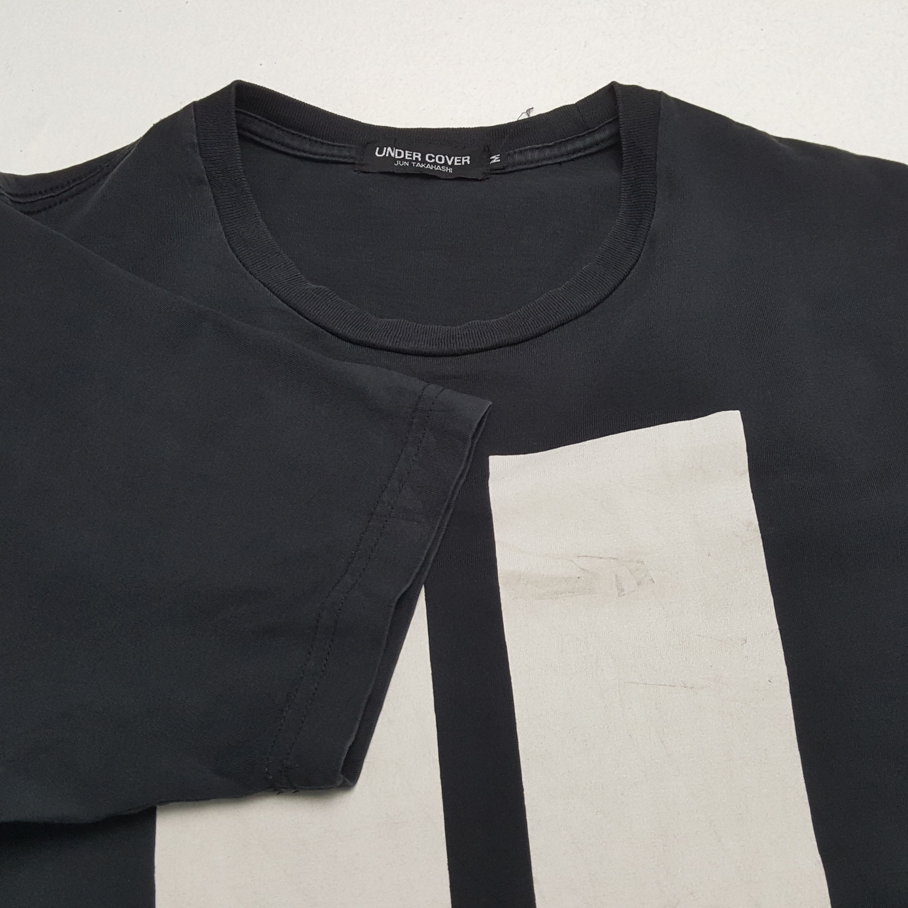 Jun Takahashi × Undercover × Vintage UNDERCOVER JUN TAKAHASHI Tshirt Custom Logo Design Size US S / EU 44-46 / 1 - 6 Thumbnail