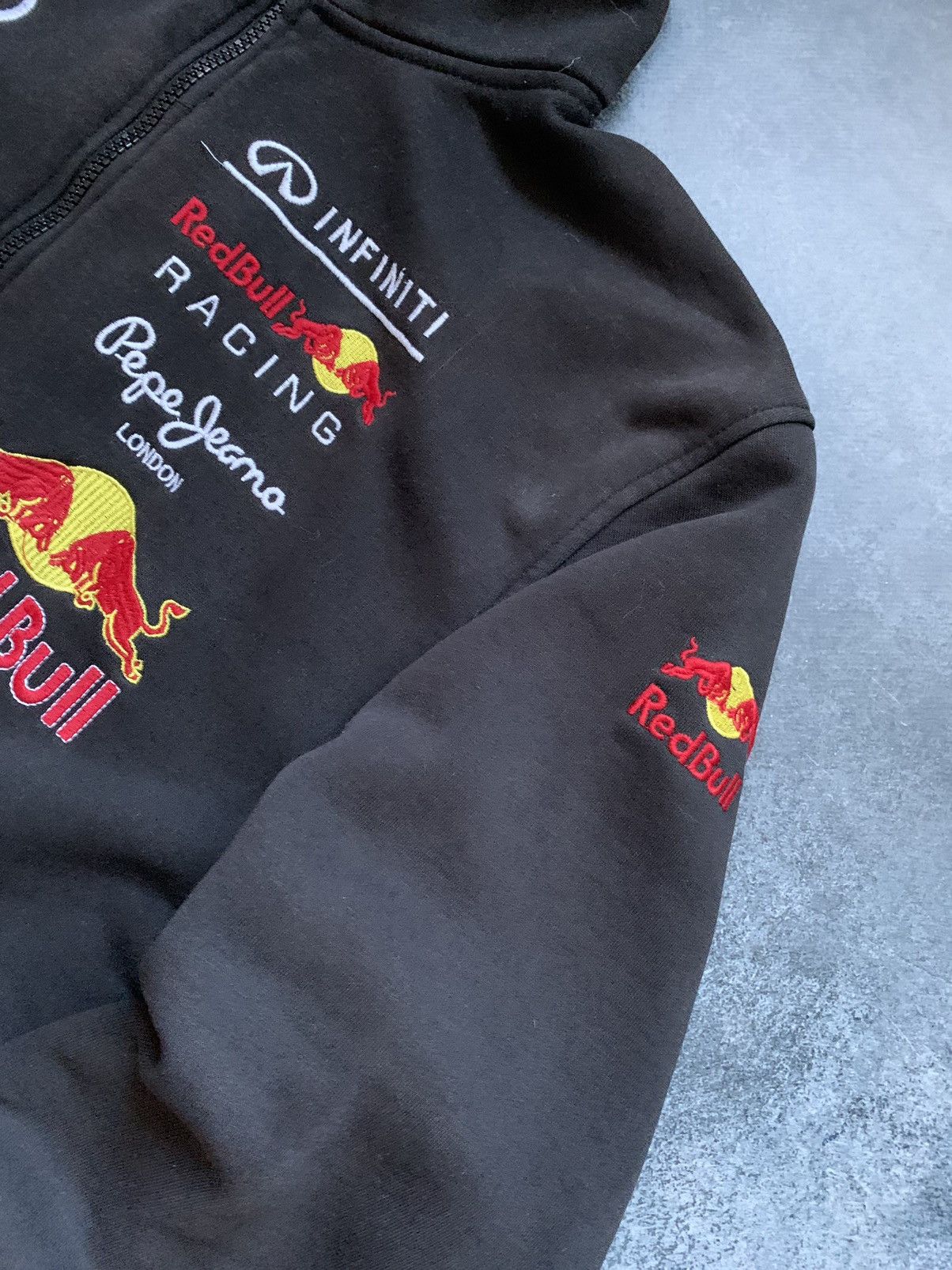 Red Bull × Vintage Vintage Red Bull Racing Zip Up Sweatshirt y2k Size US XL / EU 56 / 4 - 6 Thumbnail