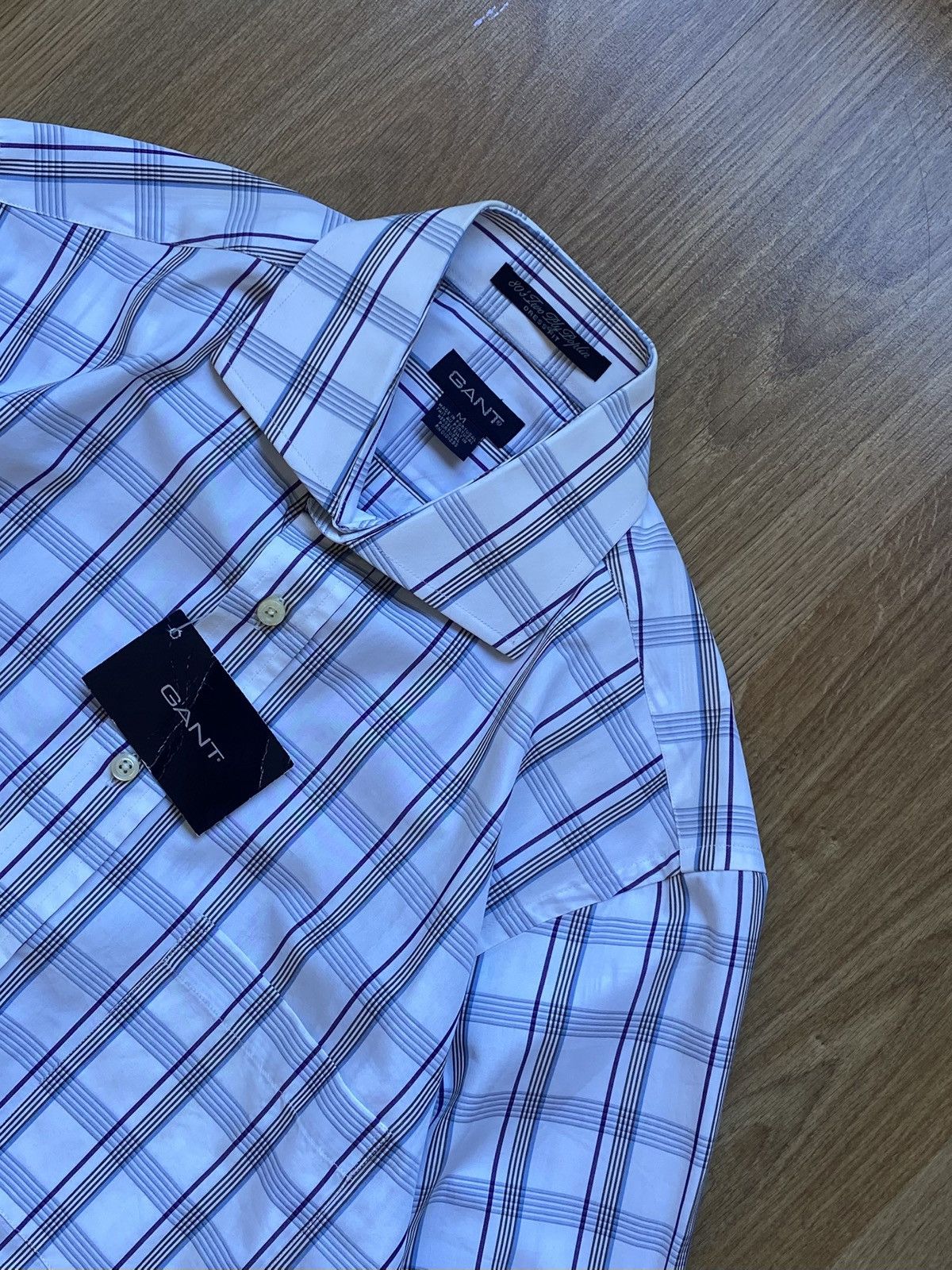 Gant Gant 80s Vintage Plaid Checked Poplin Shirt M Size US M / EU 48-50 / 2 - 3 Thumbnail