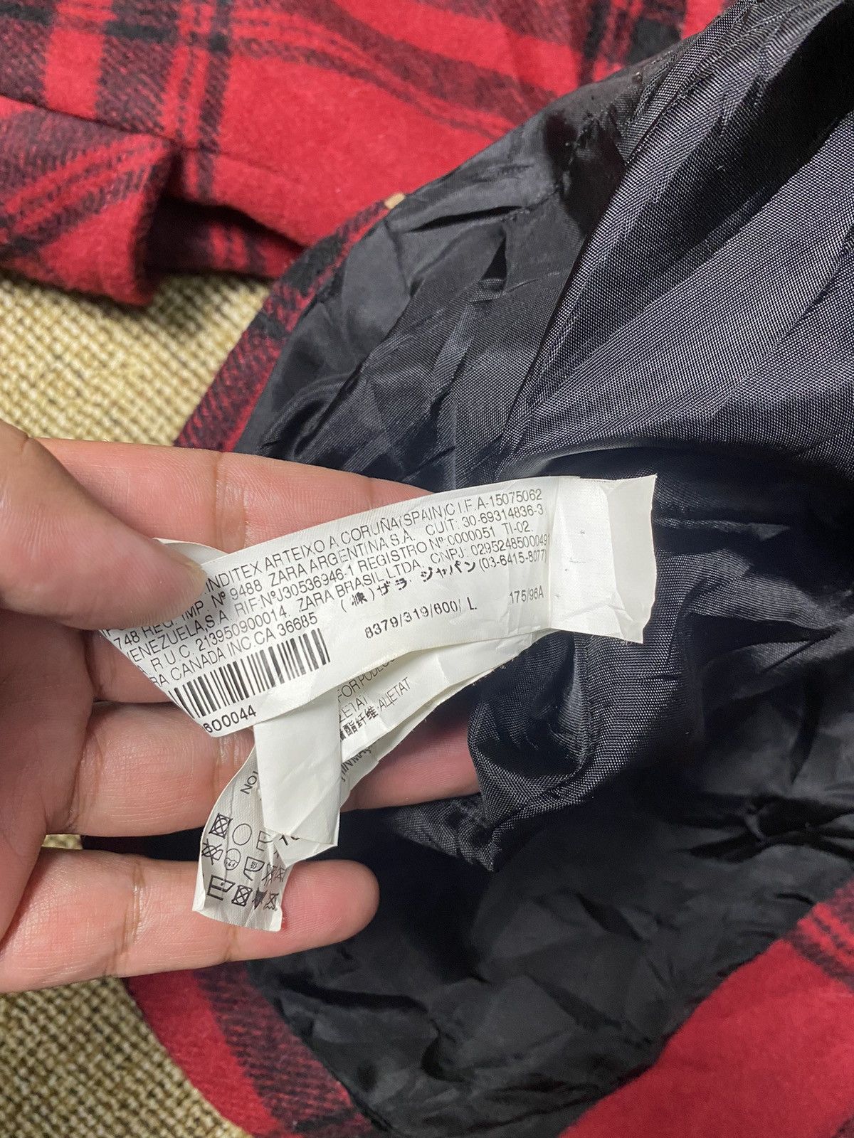 Zara 2000s Zara Neck Jacket Size L / US 10 / IT 46 - 9 Thumbnail