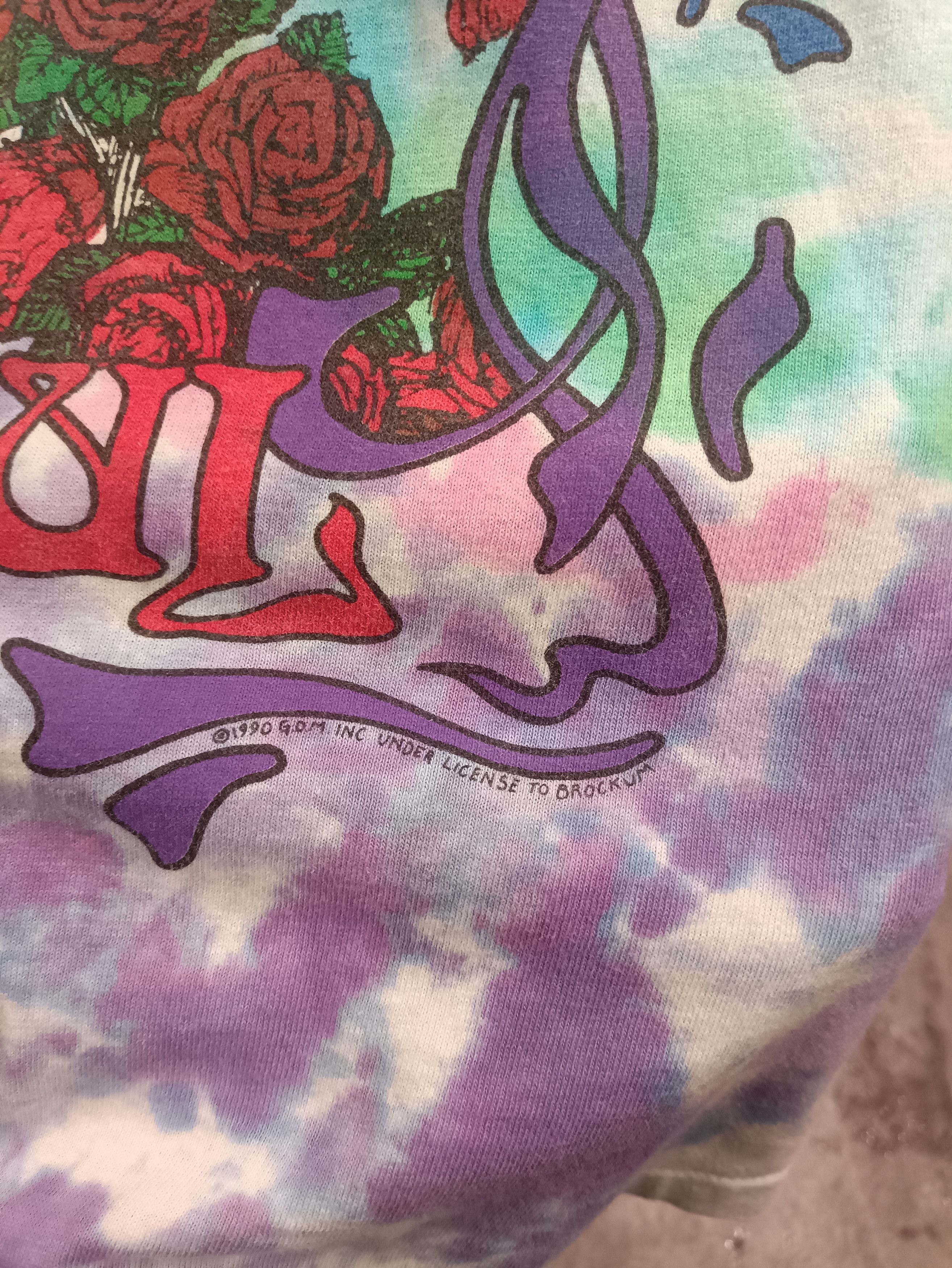 Band Tees × Liquid Blue × Vintage vintage grateful dead 25th anniversary Size US L / EU 52-54 / 3 - 3 Thumbnail