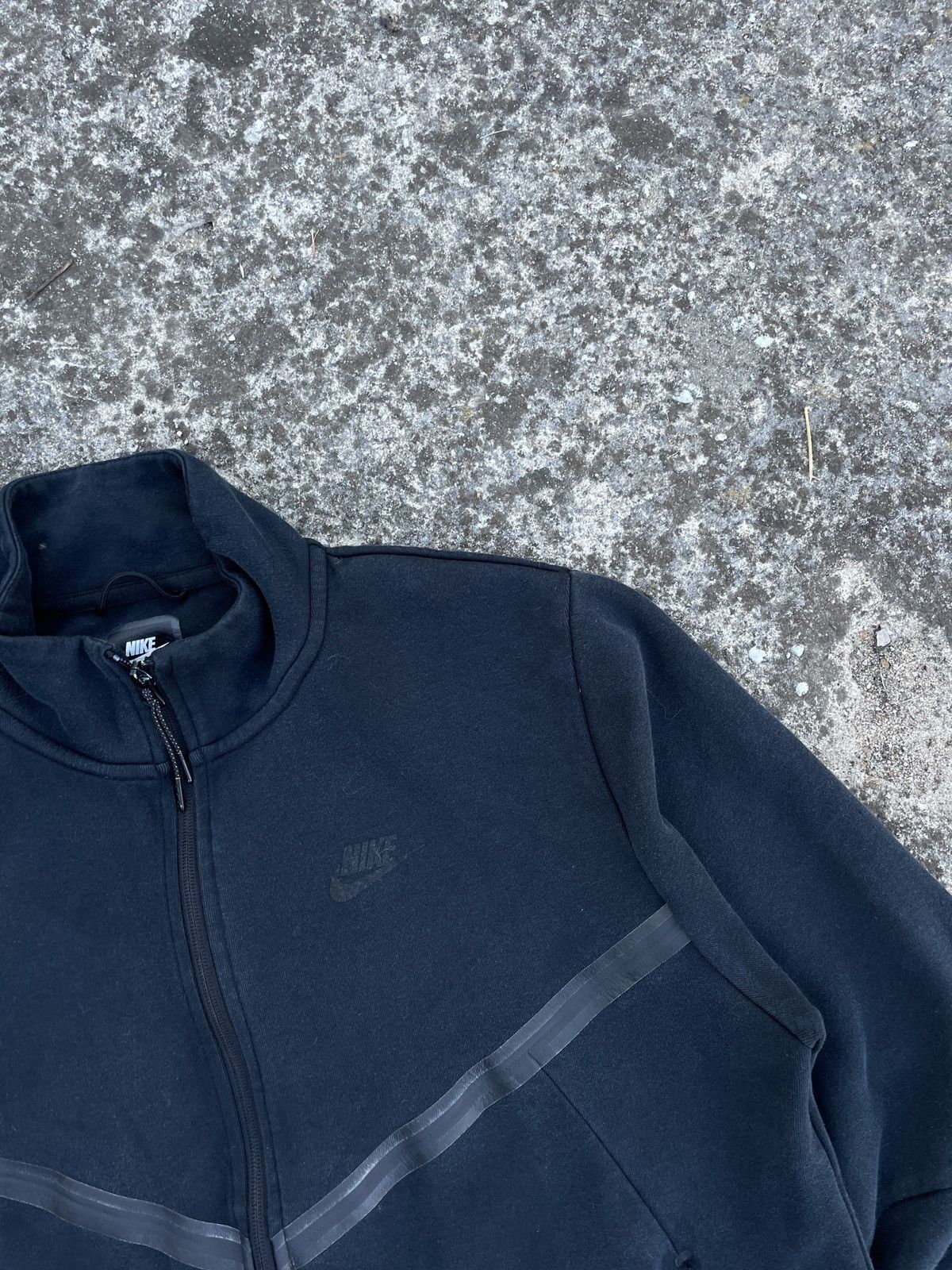 Nike × Vintage Nike Tech Fleece Drill Sweatshirt Wmns Size M / US 6-8 / IT 42-44 - 2 Thumbnail