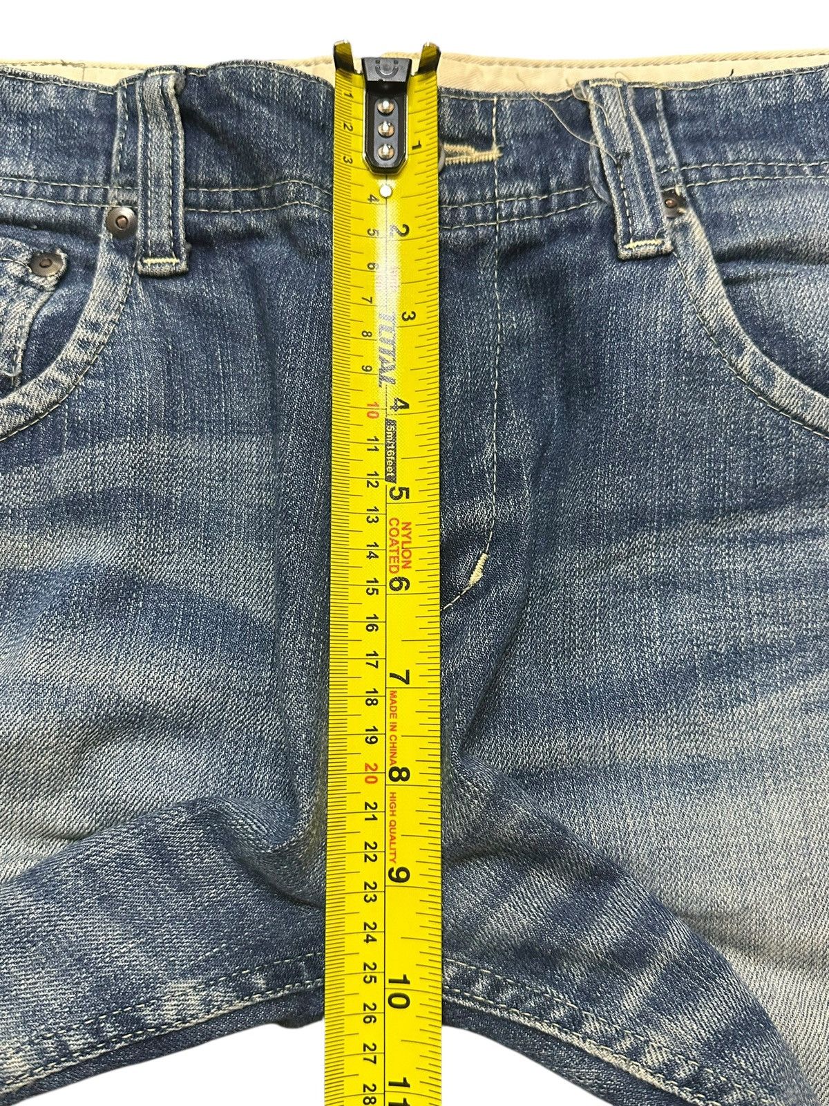 Johnbull Vintage Japan Johnbull Mud Wash Faded Whisker Style Jeans Size US 32 / EU 48 - 15 Thumbnail