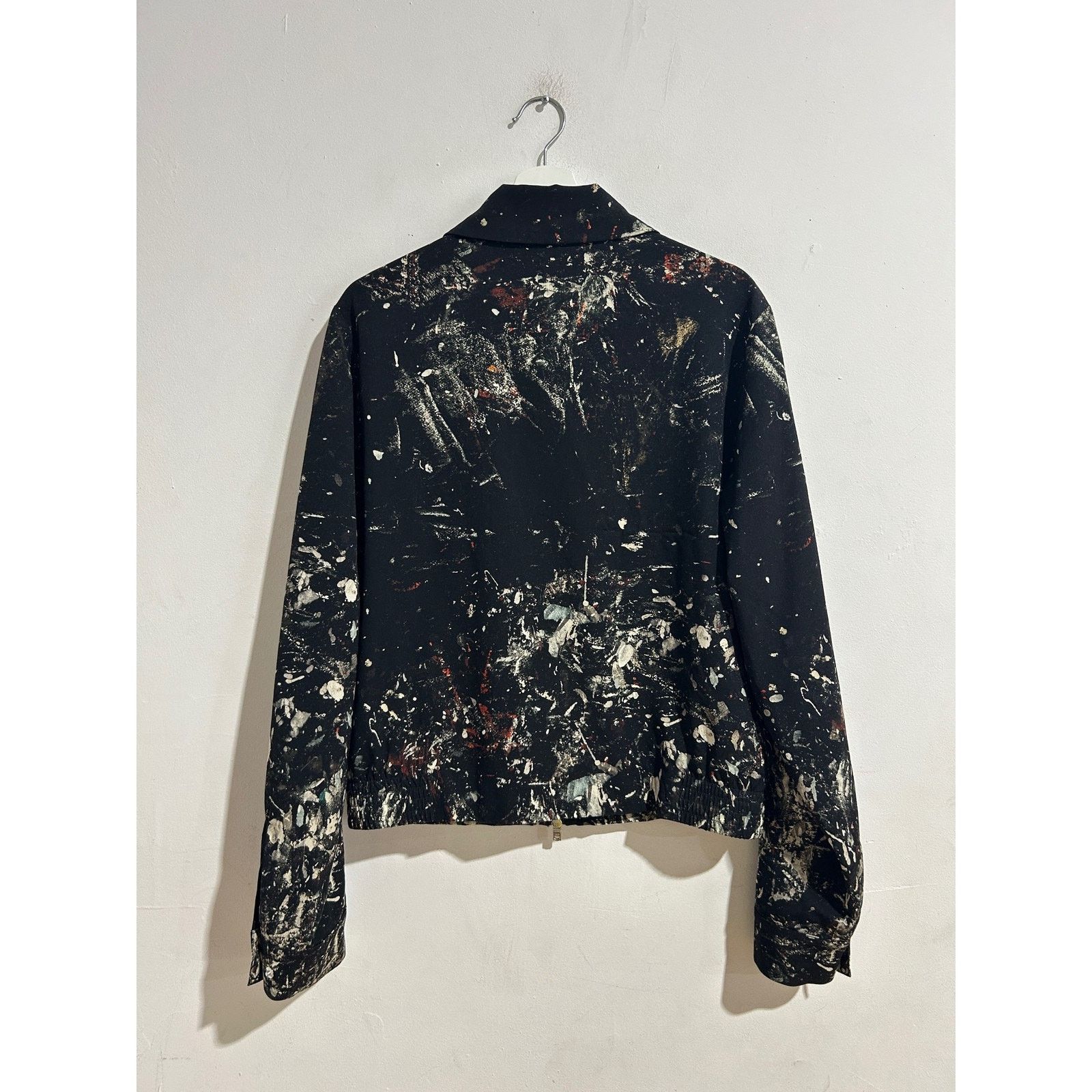 Amiri AMIRI PAINT SPLATTER WOOL BLEND JACKET SIZE MEDIUM PREOWNED Size US M / EU 48-50 / 2 - 2 Thumbnail