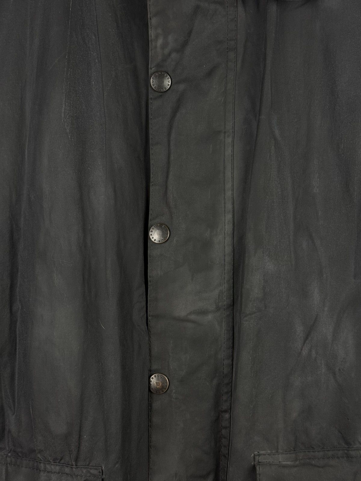 Barbour Barbour A205 Border Vintage Wax Waxed Cotton Hunting Jacket Size US XL / EU 56 / 4 - 7 Thumbnail