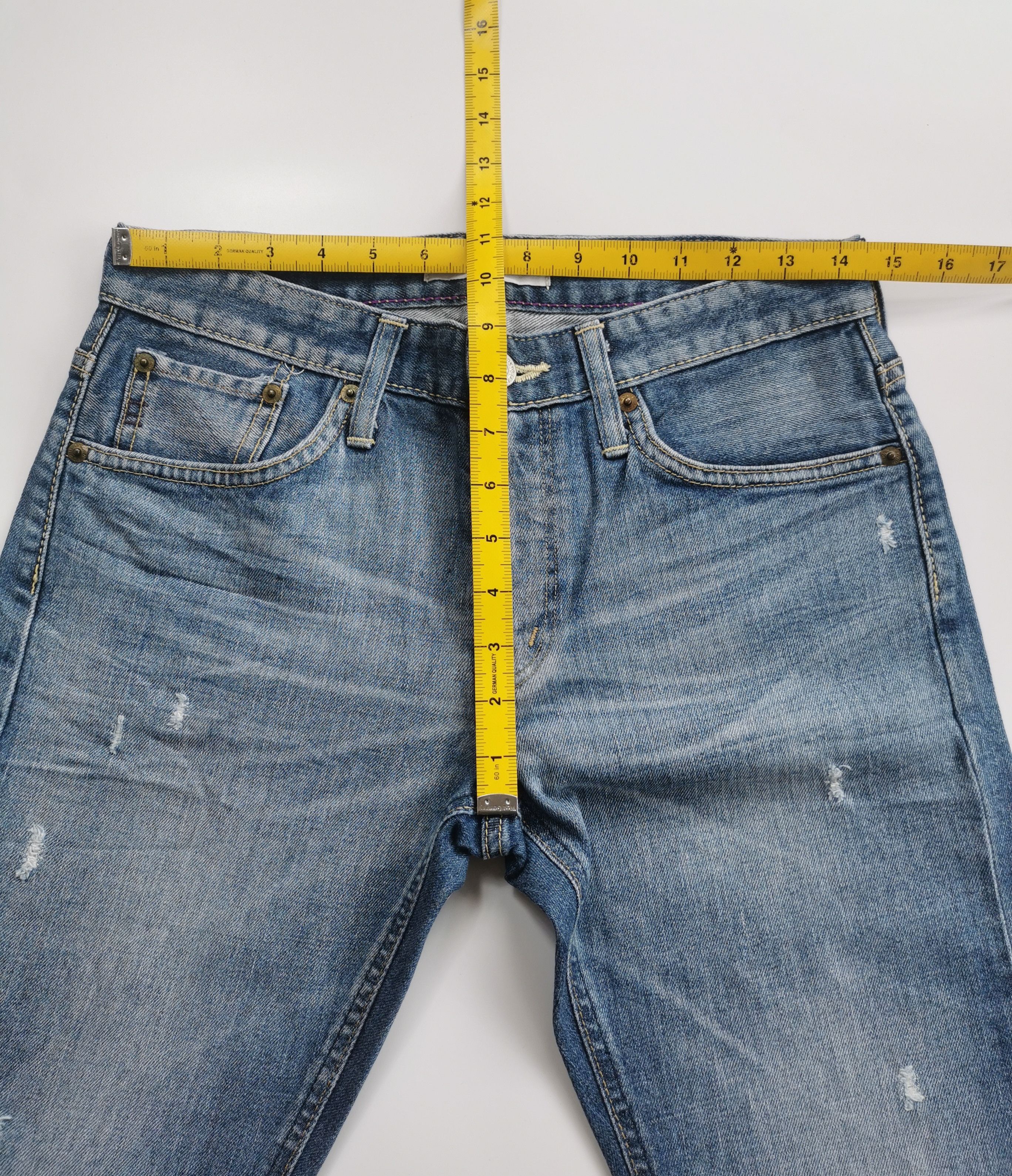 Sugar Cane Edwin Co Ltd Tokyo Japan Slim Selvedge Chainstitch DenimJean Size US 29 - 5 Thumbnail