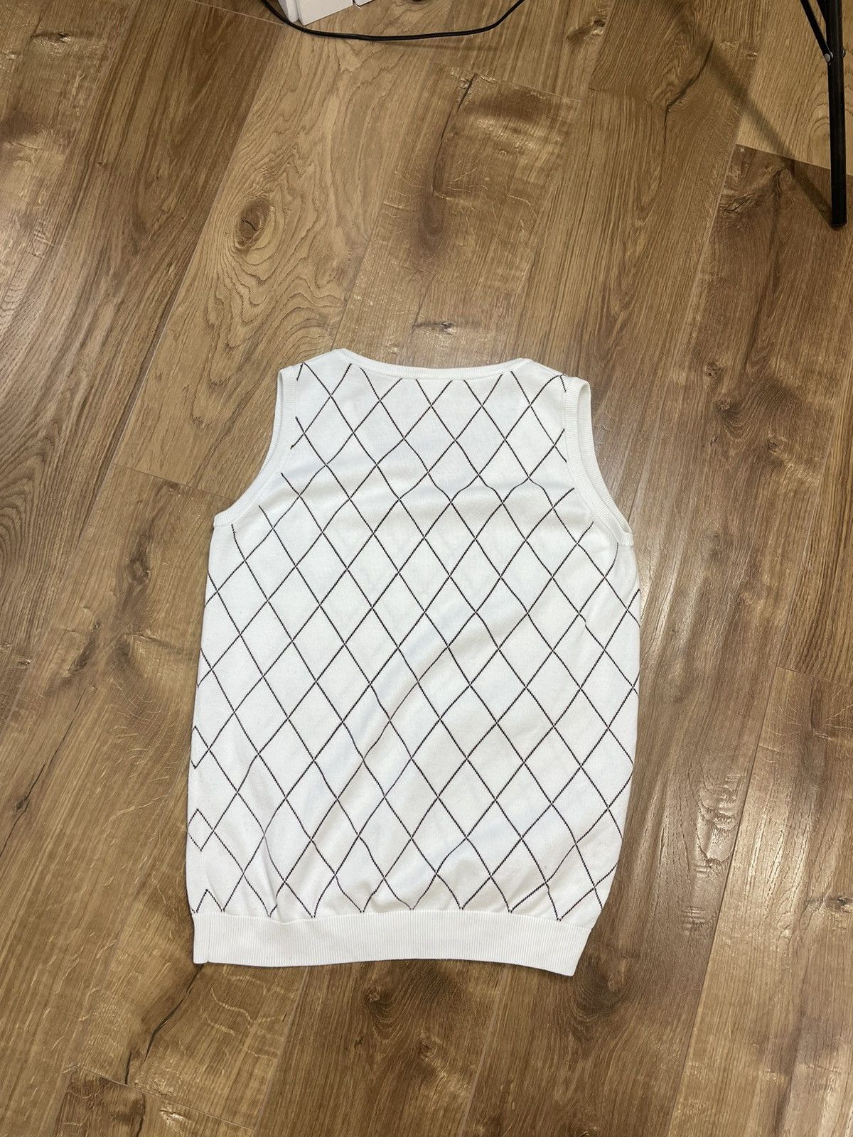Lacoste × Vintage Vintage Lacoste White Sweater Vest Y2K 90’s Size US S / EU 44-46 / 1 - 9 Thumbnail