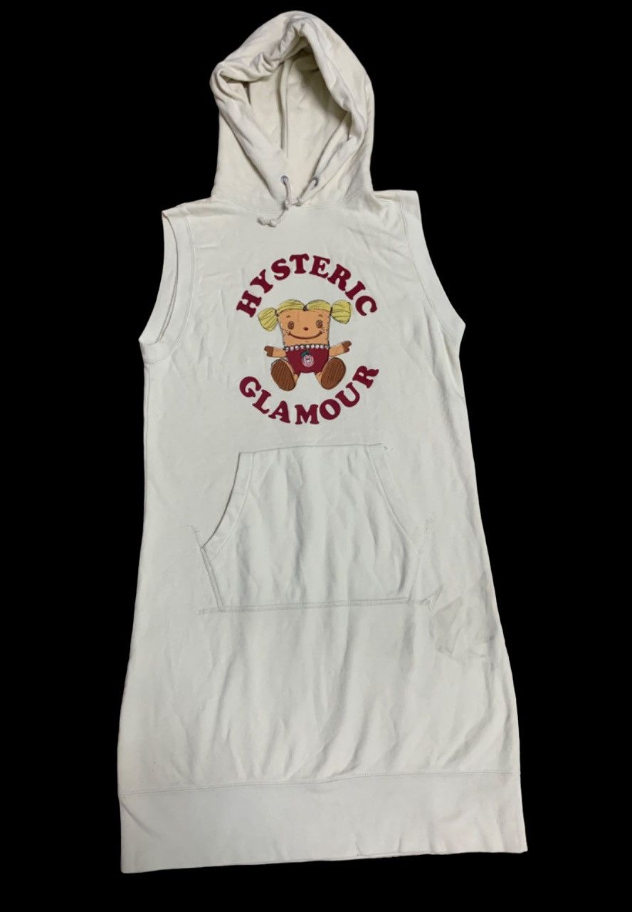 Hysteric Glamour 90s HYSTERIC GLAMOUR HOODIE SLEEVELESS RARE DESIGN Size S / US 4 / IT 40 - 1 Thumbnail