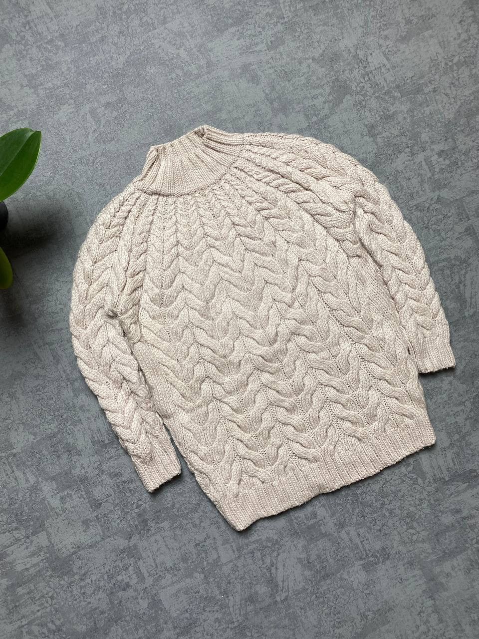 Sezane Ia Maille Sezane Wool coarse knitted Sweater Size S / US 4 / IT 40 - 2 Thumbnail