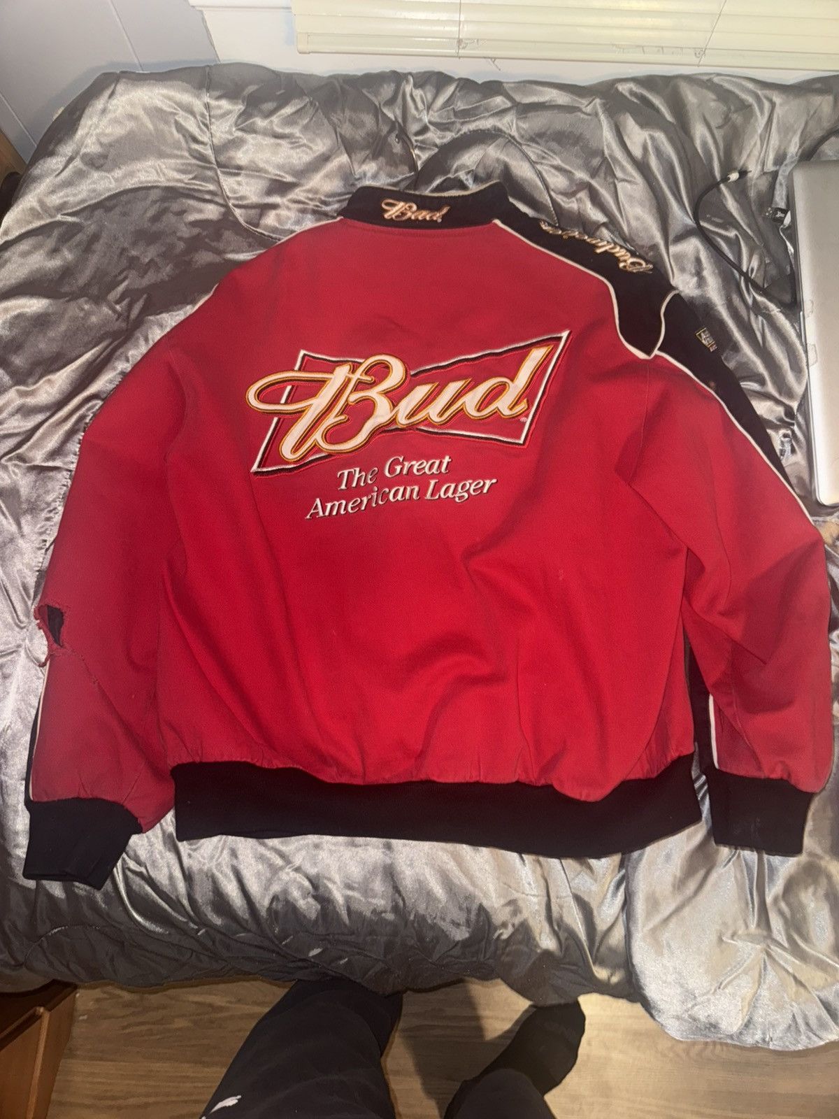 Vintage Budweiser Racer jacket 1997 Size US L / EU 52-54 / 3 - 1 Thumbnail