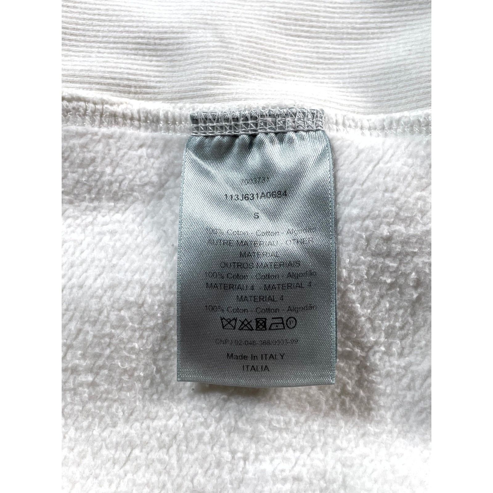 Dior Dior Towel White Hoodie Size US S / EU 44-46 / 1 - 4 Thumbnail