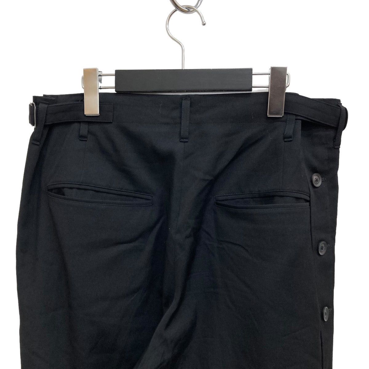 Yohji Yamamoto YYPH side button wool Pants HD-F59-100 Size US 32 / EU 48 - 4 Thumbnail