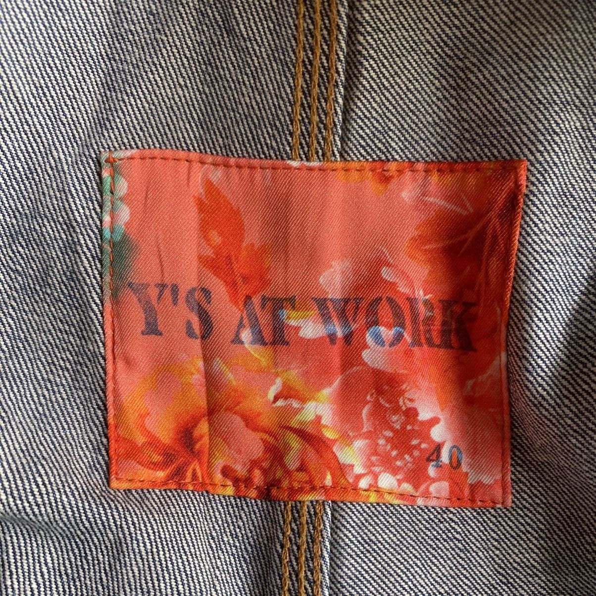 Yohji Yamamoto Vintage Y’s At Work Magic Wash Overall Denim Size US 34 / EU 50 - 14 Thumbnail