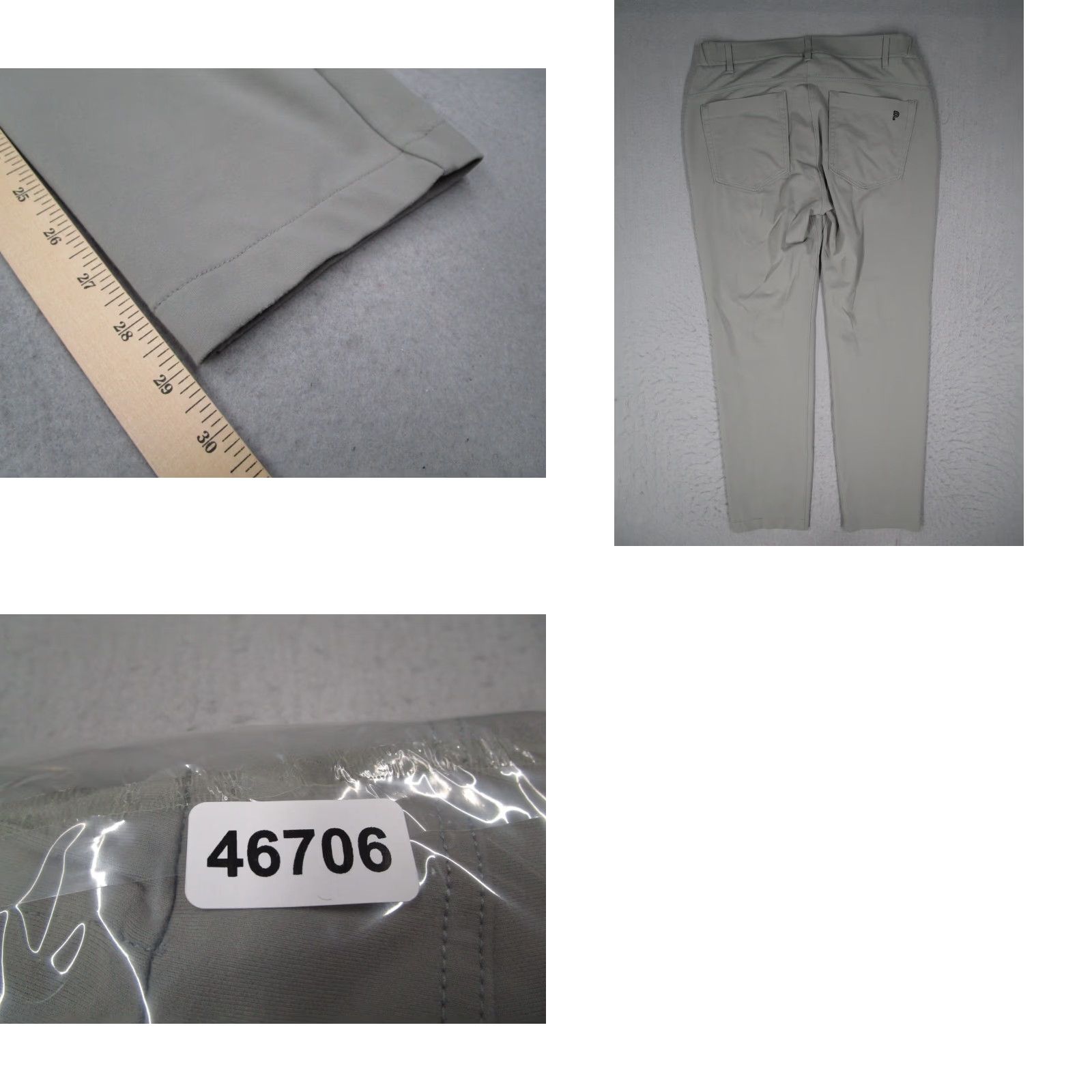 Vintage Public Rec Performance Pants Mens 32 Gray Stretch Tapered Jogger 32x32 Casual Workwear Size US 32 / EU 48 - 8 Thumbnail