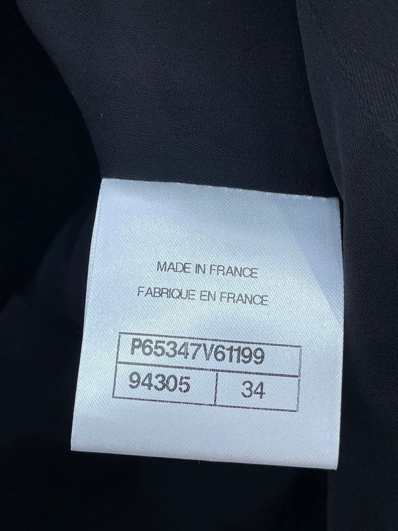 Chanel Chanel Black Gold Wave Edge Jacket -2505 Size US XS / EU 42 / 0 - 6 Thumbnail