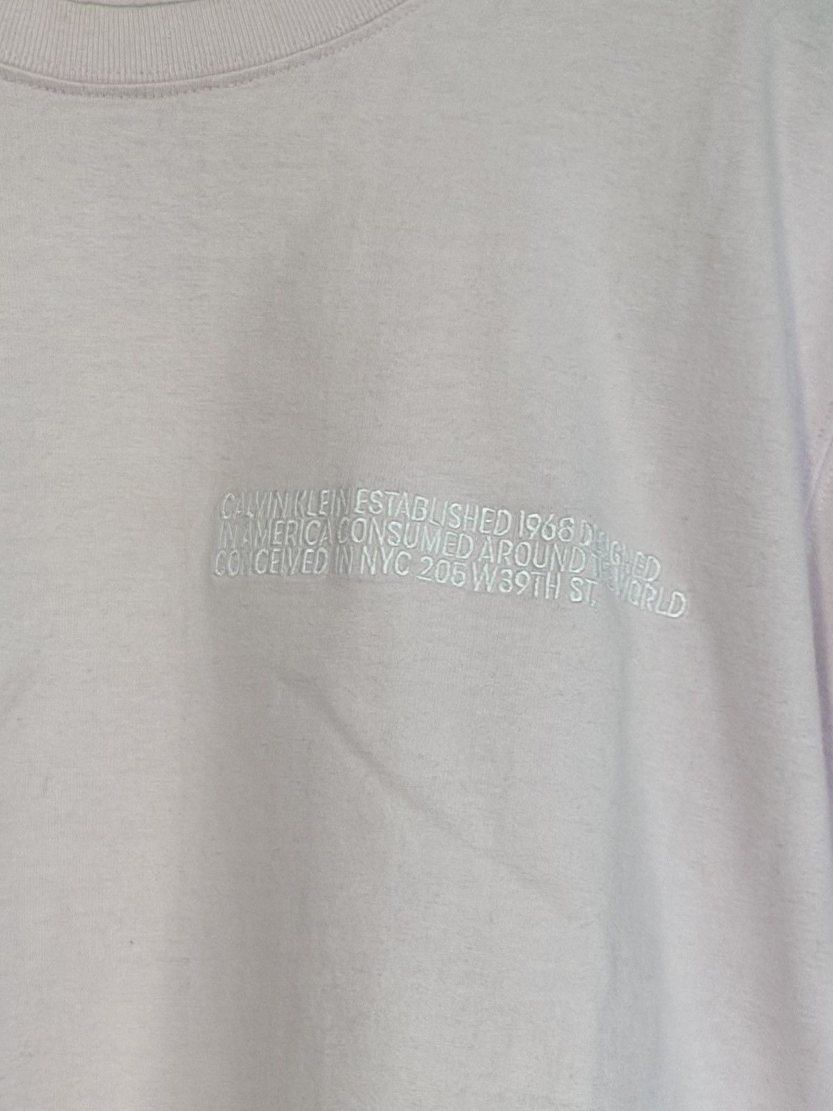 Calvin Klein Calvin Klein 205W39NYC Logo T-Shirt Size US XL / EU 56 / 4 - 2 Thumbnail