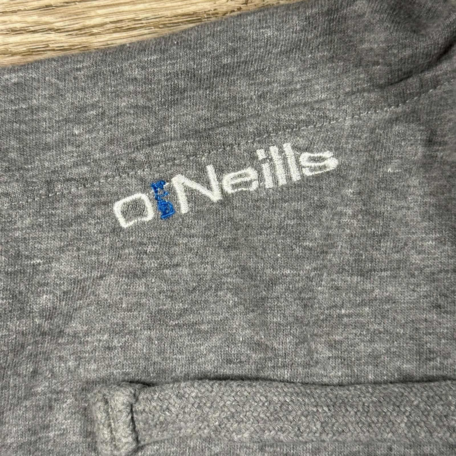 O'Neills O'Neills Men's Sweatshirt Hoodie XXL Gray Embroidered Patch Size US XXL / EU 58 / 5 - 5 Thumbnail