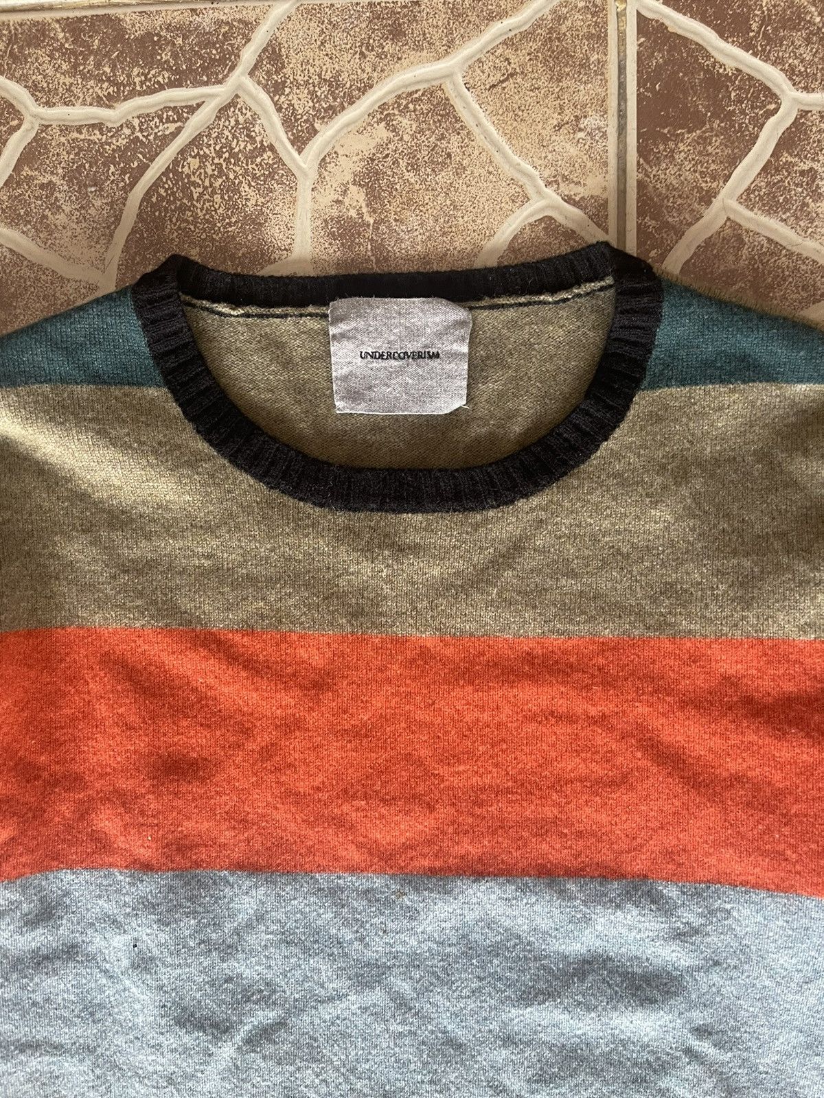 Undercover 🔥Undercover Color Block Stripes Sweatshirts Size US M / EU 48-50 / 2 - 5 Thumbnail