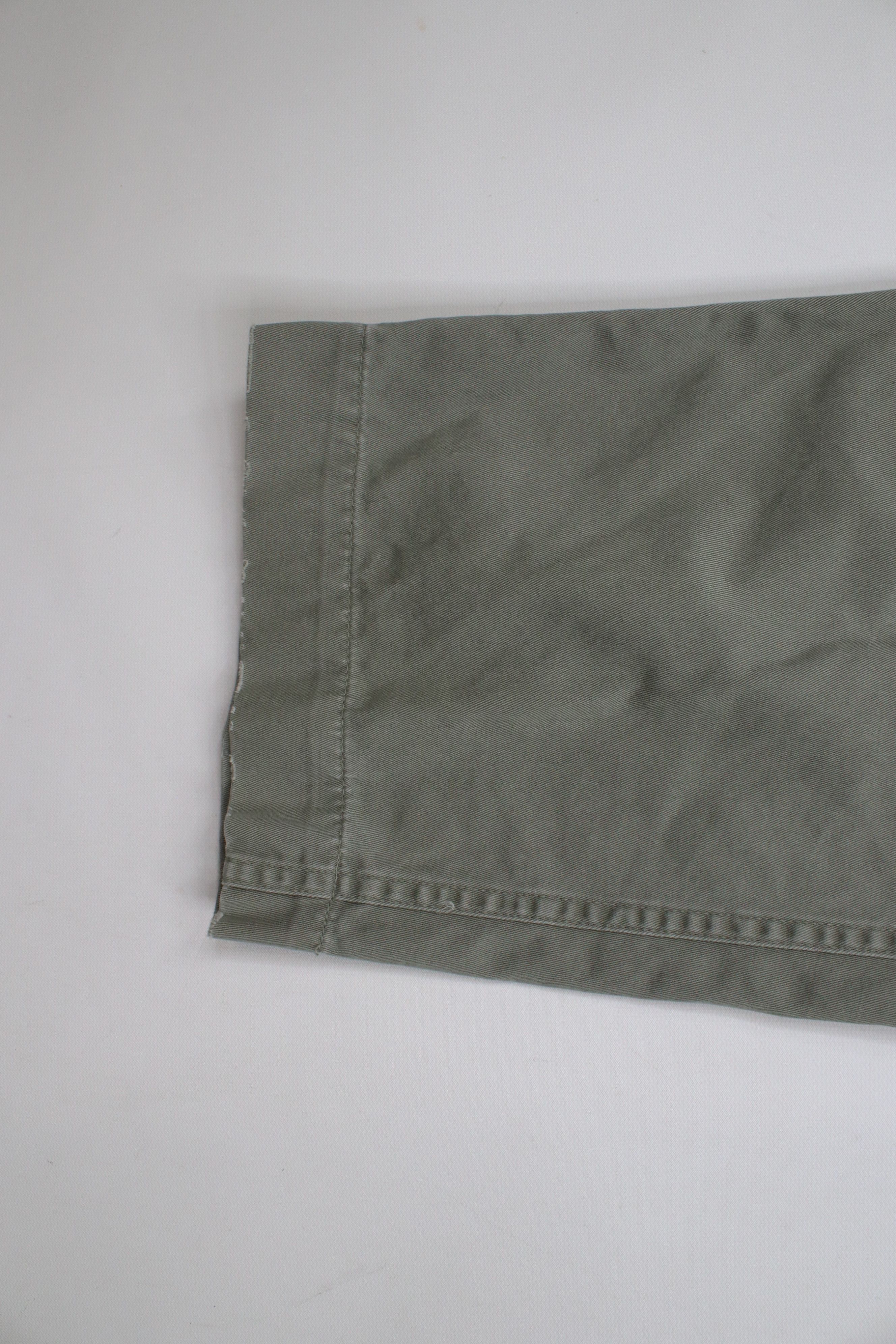 Ralph Lauren × Vintage Vintage 90s Ralph Lauren Style Wide Leg Combat Pants Size US 36 / EU 52 - 6 Thumbnail