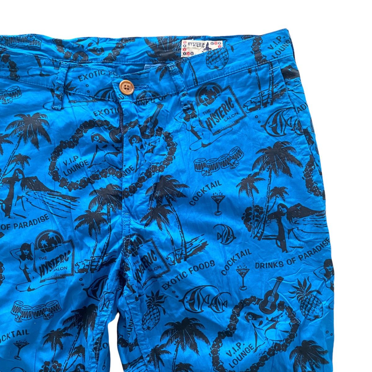 Hysteric Glamour × Japanese Brand Hysteric Glamour Full Print Pinup Hawaiian Trousers Pants Size 30" / US 8 / IT 44 - 2 Thumbnail