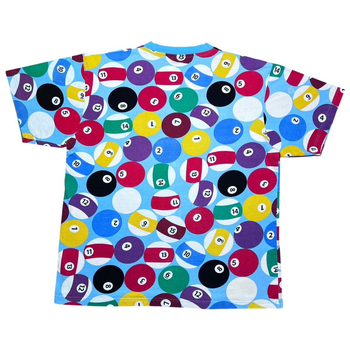 Vintage Vtg 2000s Billiards Pool Table All Over Print 3D Graphic Tee Size US XXL / EU 58 / 5 - 2 Thumbnail