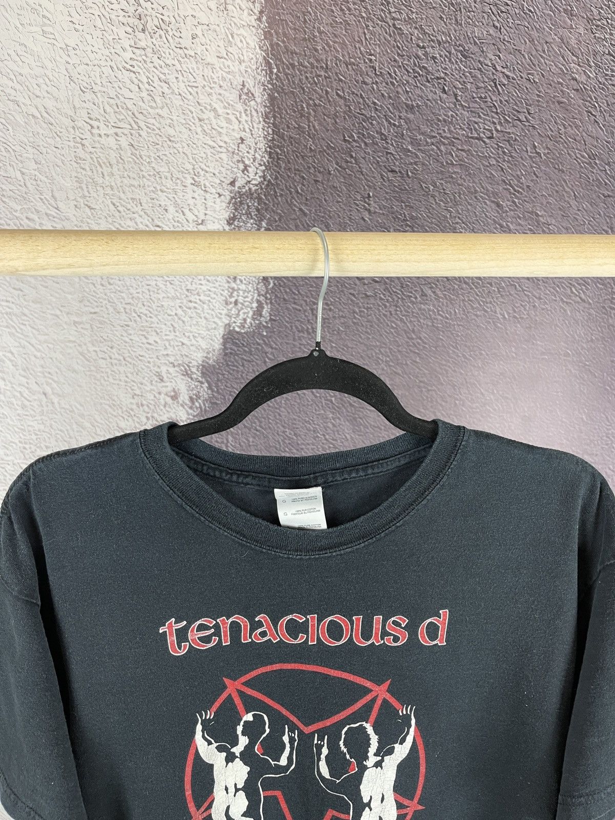 Band Tees Gildan vintage y2k tenacious d band tee shirt rare Size US L / EU 52-54 / 3 - 6 Thumbnail