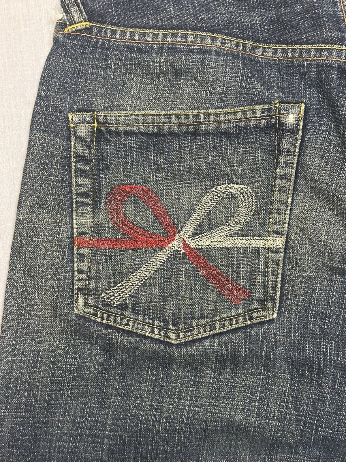 Evisu EVISU Ribbon Embroidered Denim Pants. Size US 32 / EU 48 - 16 Thumbnail