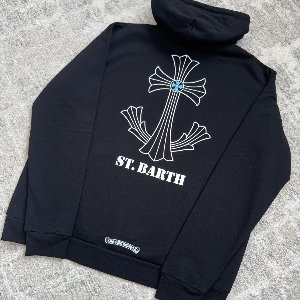 Chrome Hearts St barths cross pullover hoodie Size US L / EU 52-54 / 3 - 3 Thumbnail