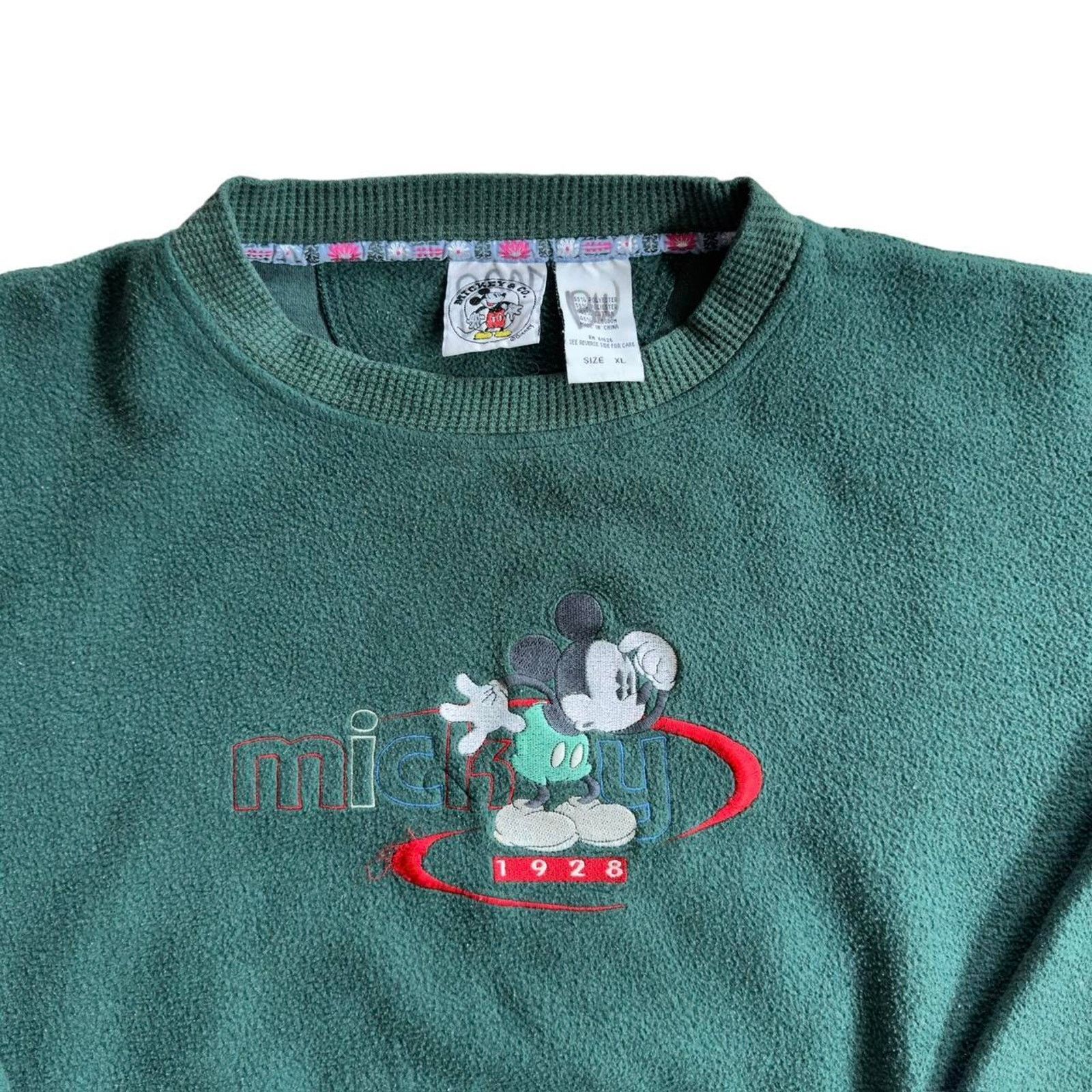 Disney × Mickey & Co. × Vintage RARE Vintage Mickey Mouse Crewneck Size US XL / EU 56 / 4 - 1 Thumbnail