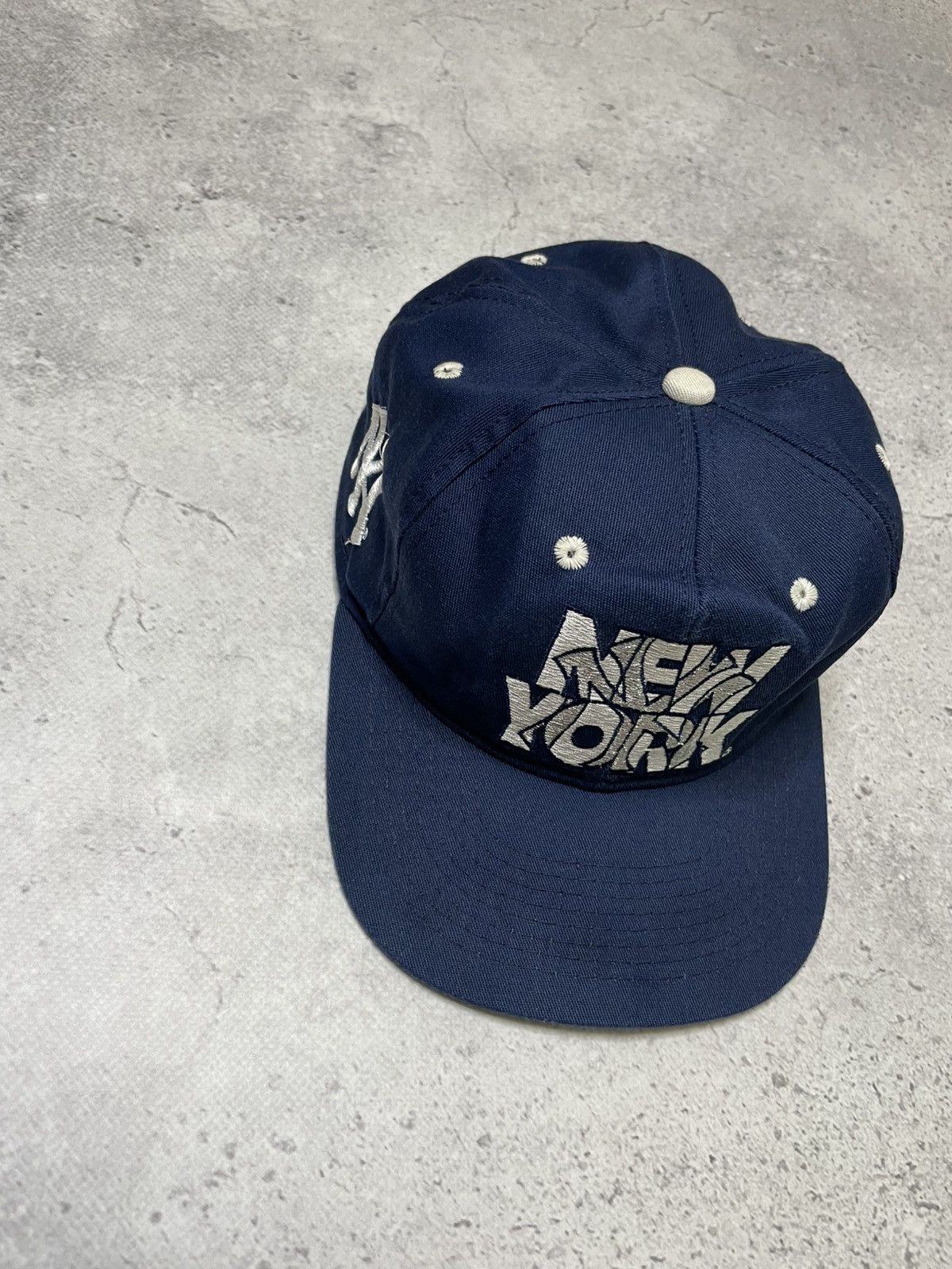 New York Yankees Vintage 90’s #1 Apparel New York Yankees Made In USA Hat Size ONE SIZE - 2 Thumbnail