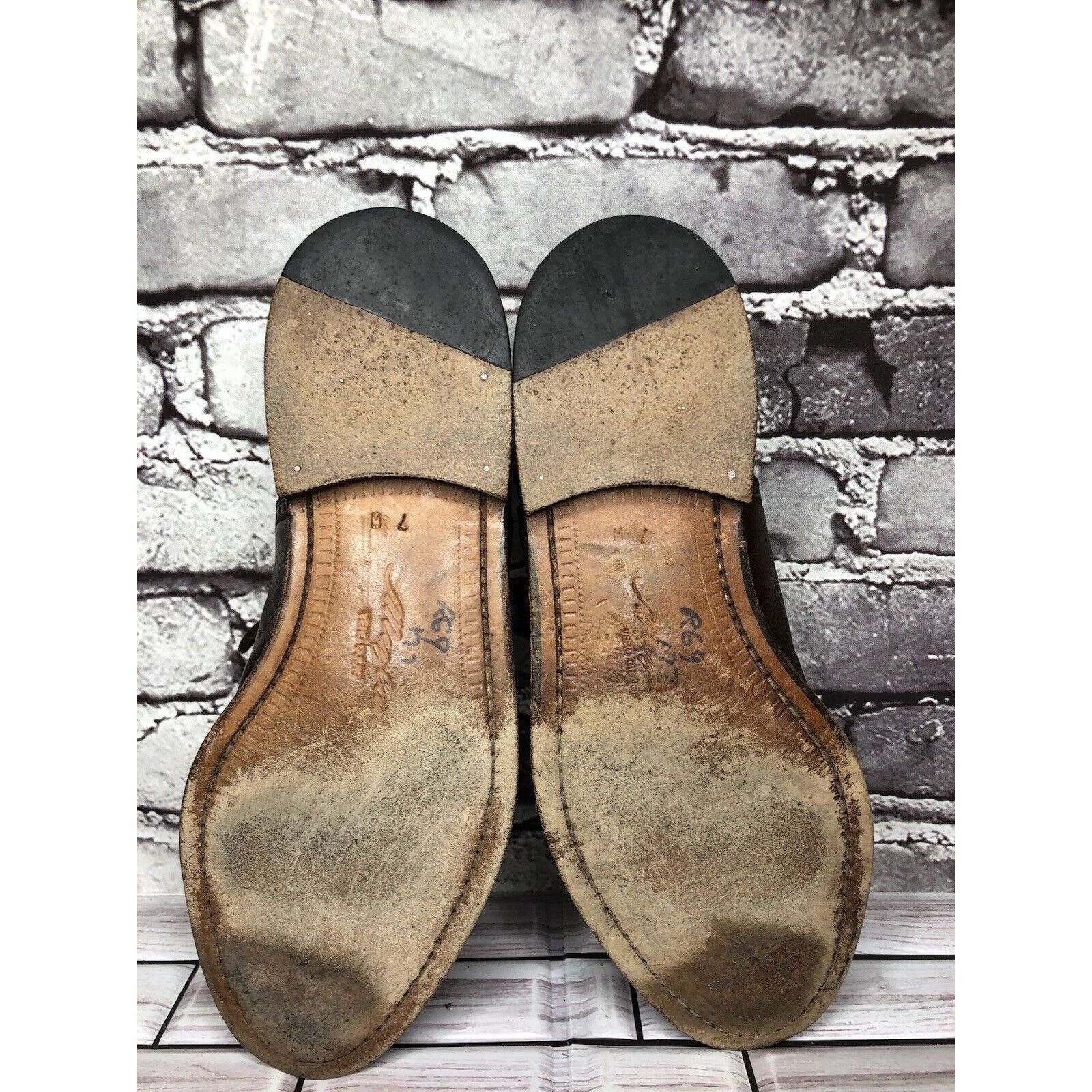Mezlan Mezlan Florence Coffee Brown Leather Pebbled CapToe Oxford S Size US 7 / EU 40 - 7 Thumbnail